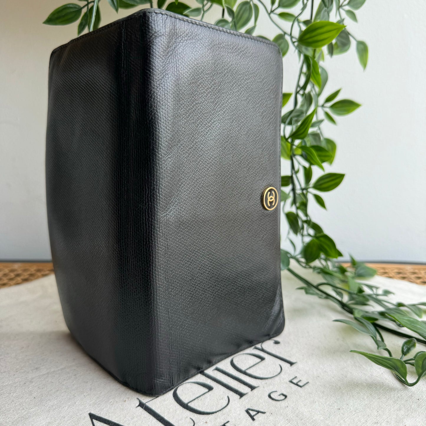 Chanel 1990s CC Logo Long Purse