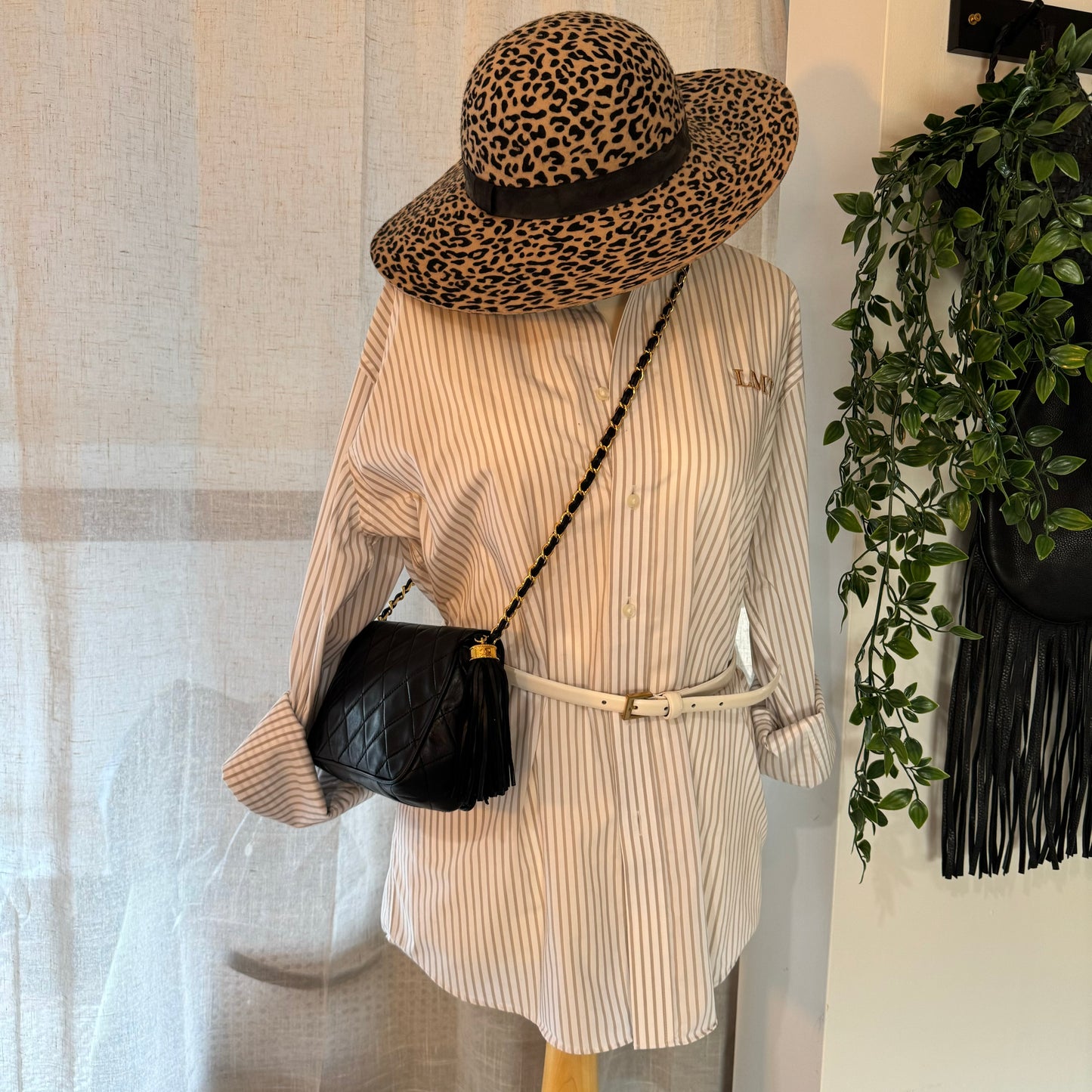 Chanel 1986 Full Flap Tassel Bag