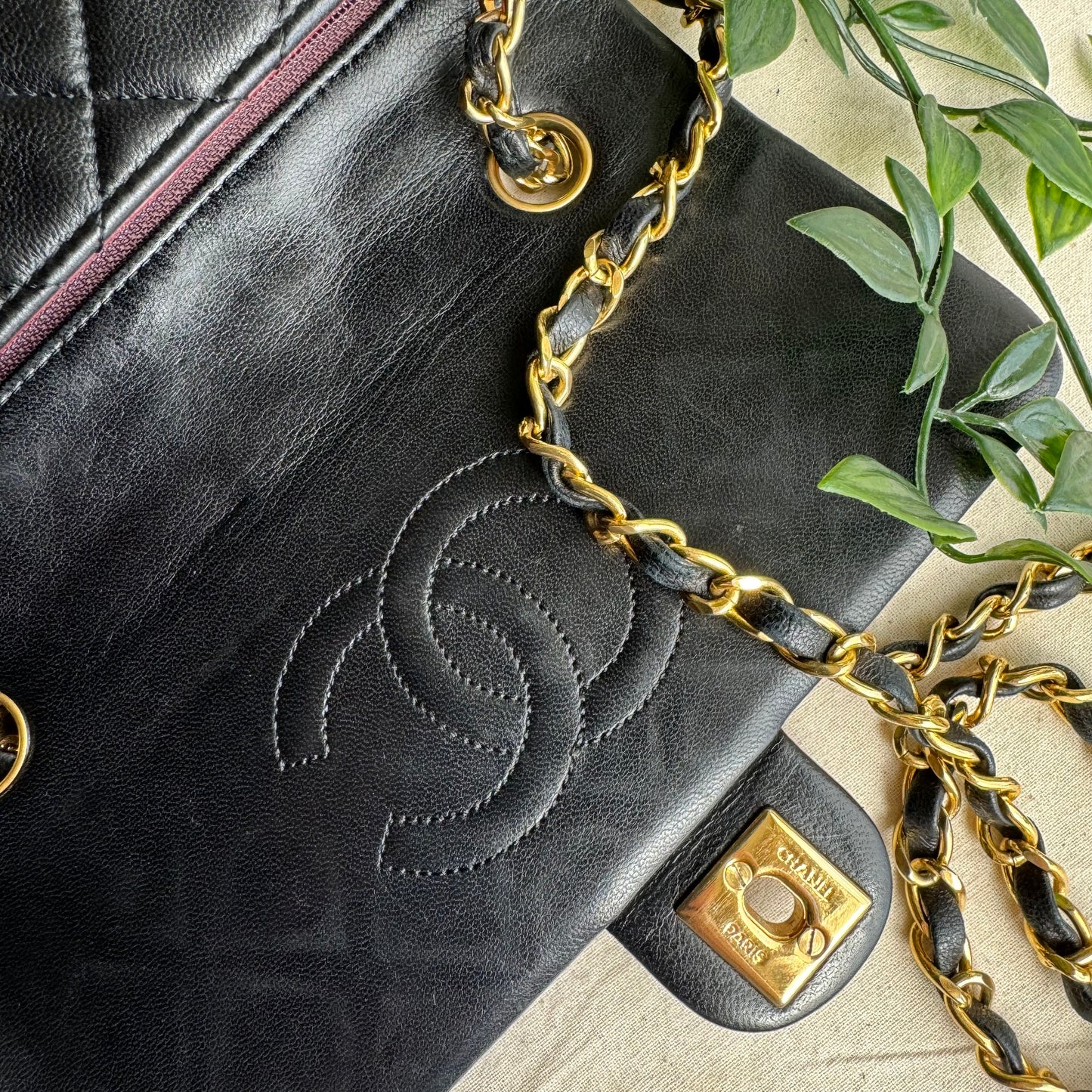 Chanel 1989 Classic Square Single Flap Medium