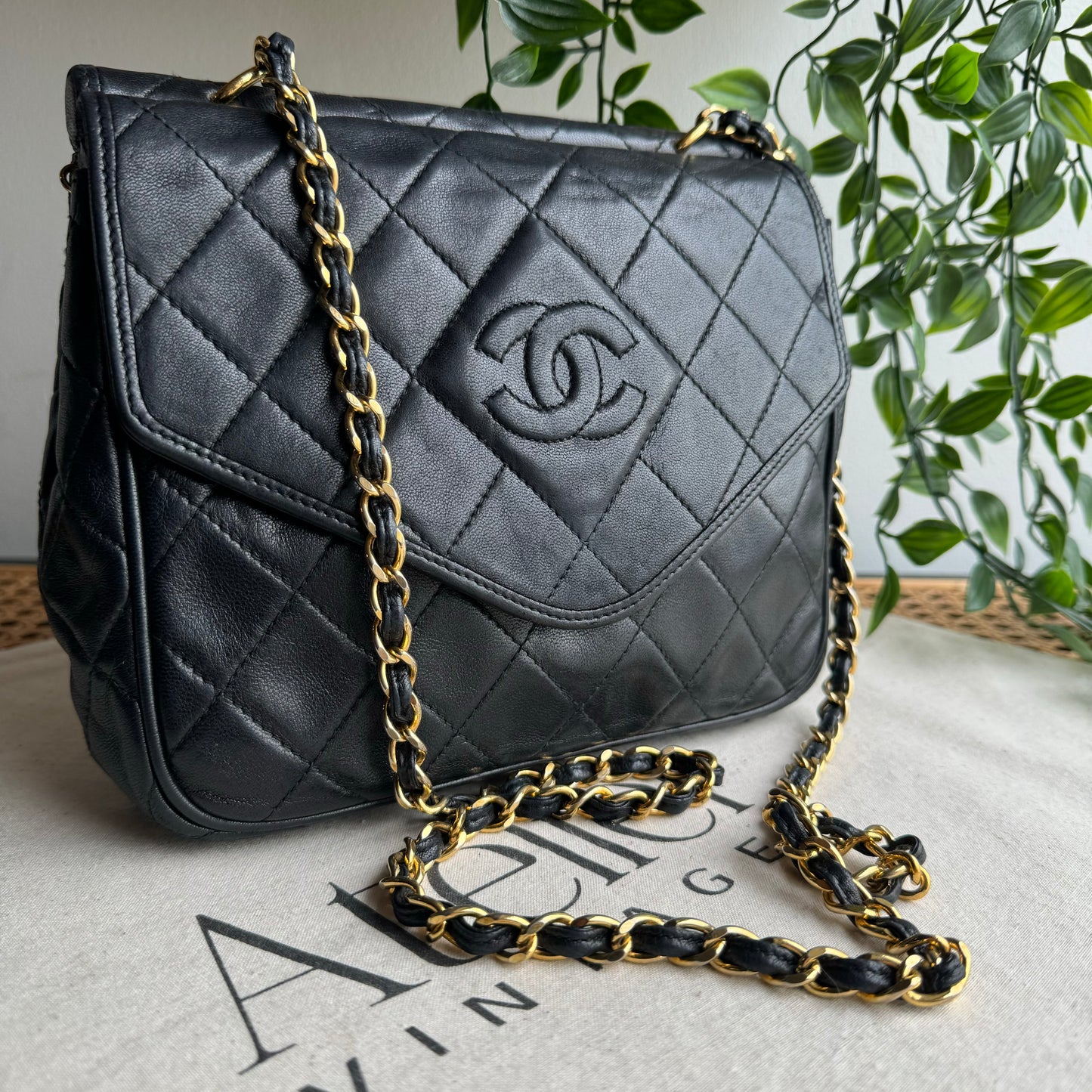 Chanel 1989 Envelope Flap Shoulder Bag