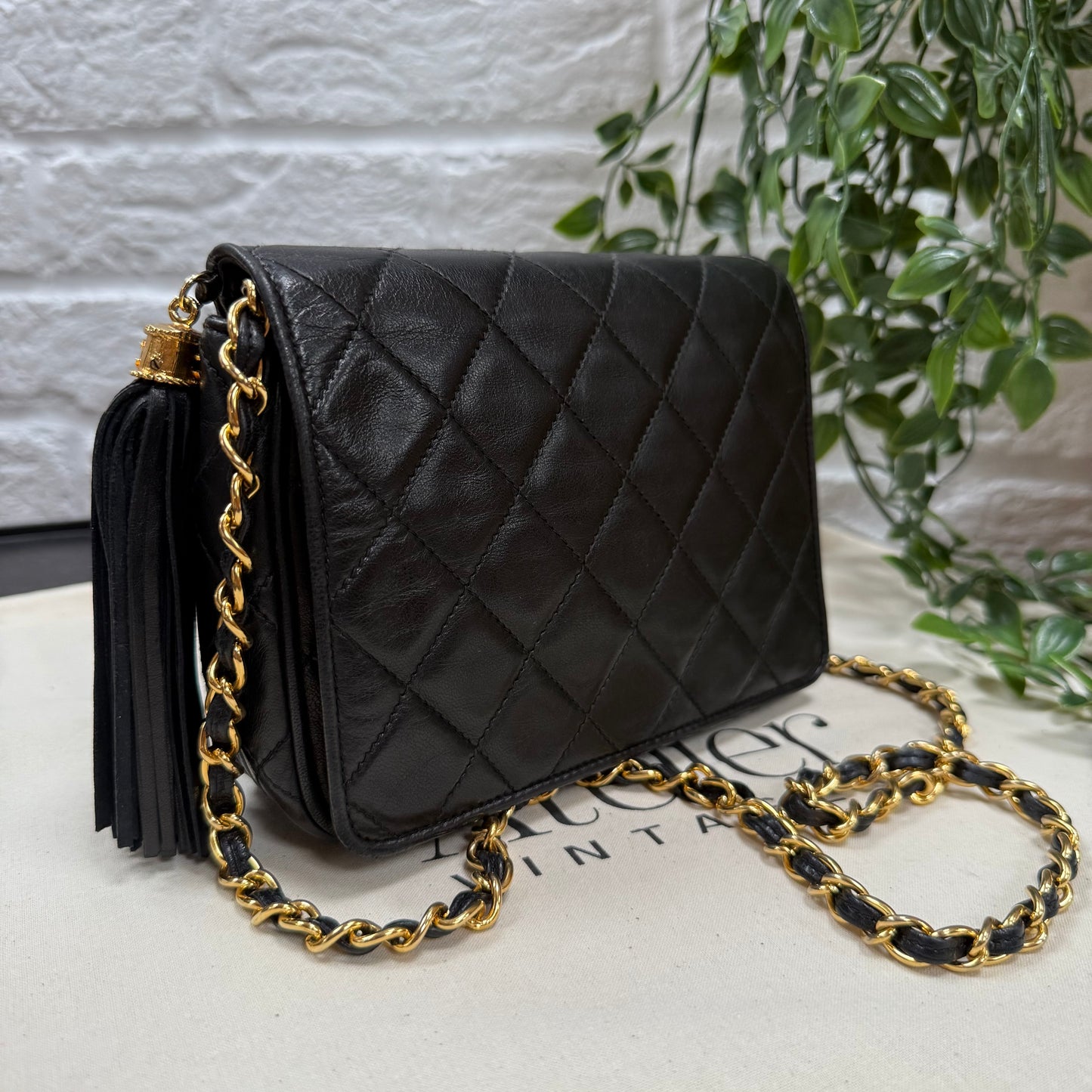 Chanel 1986 Tassel Full Flap Rectangle