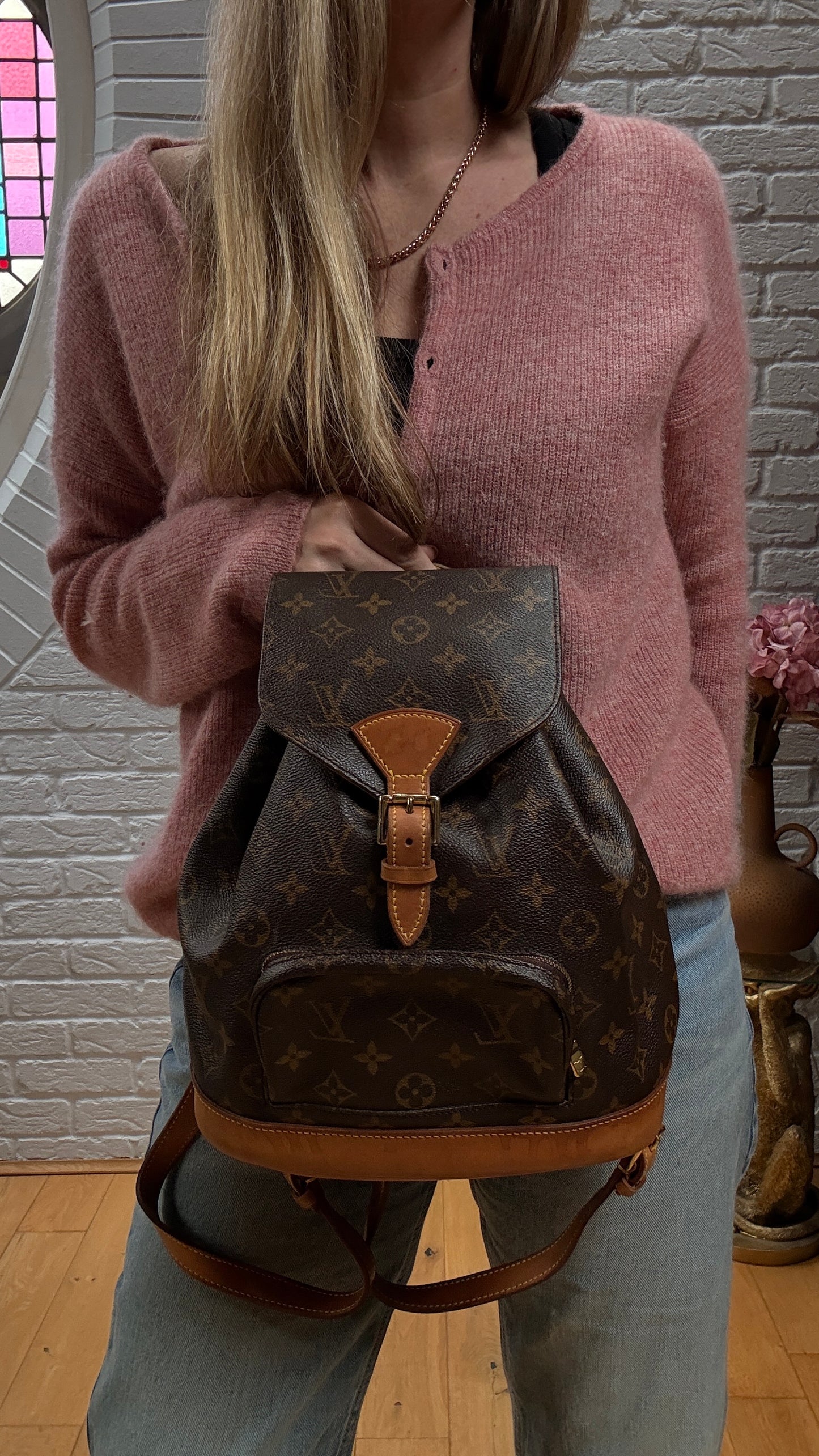 Louis Vuitton 1997 Montsouris Back Pack MM