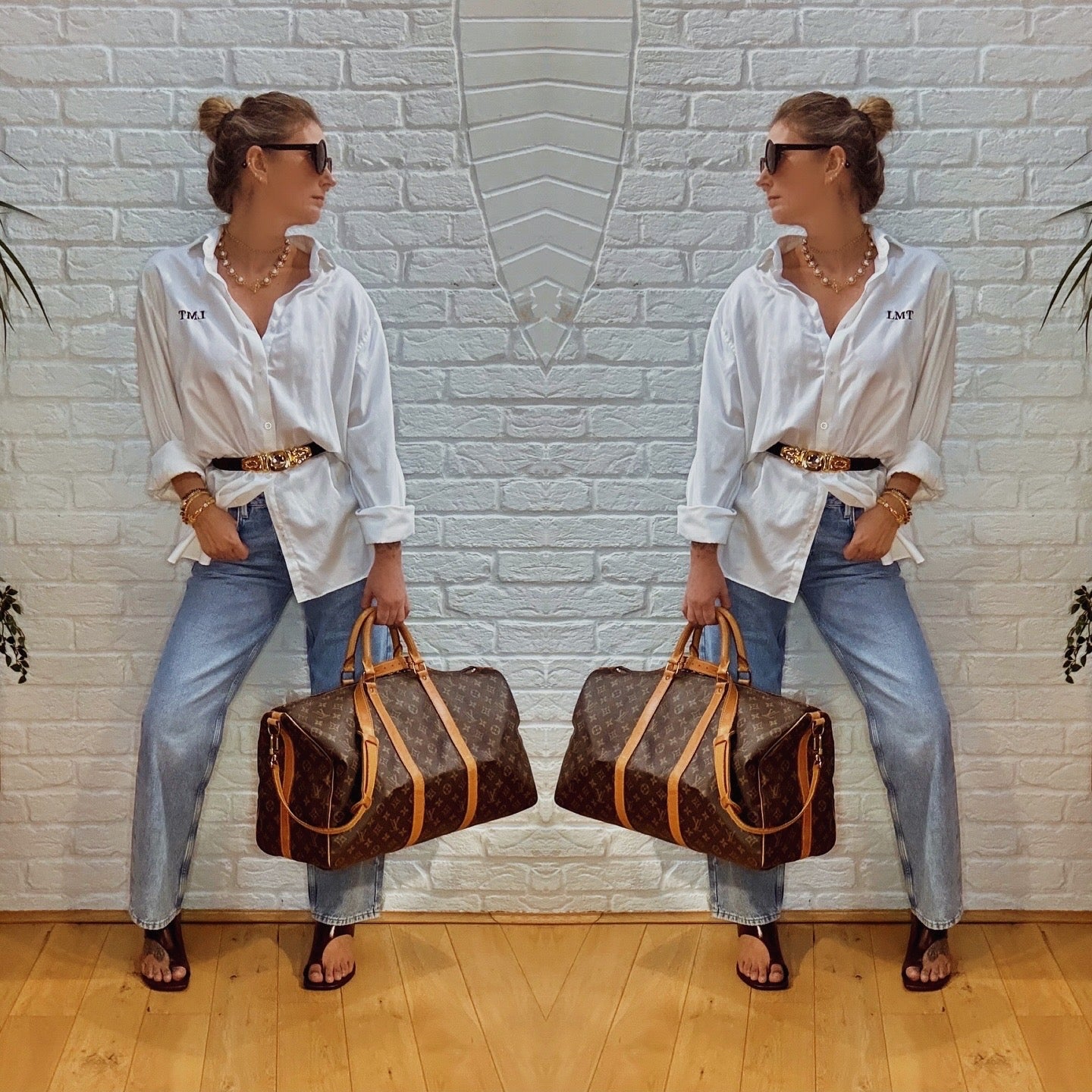 Louis Vuitton 1992 Keepall Bandoulier 50