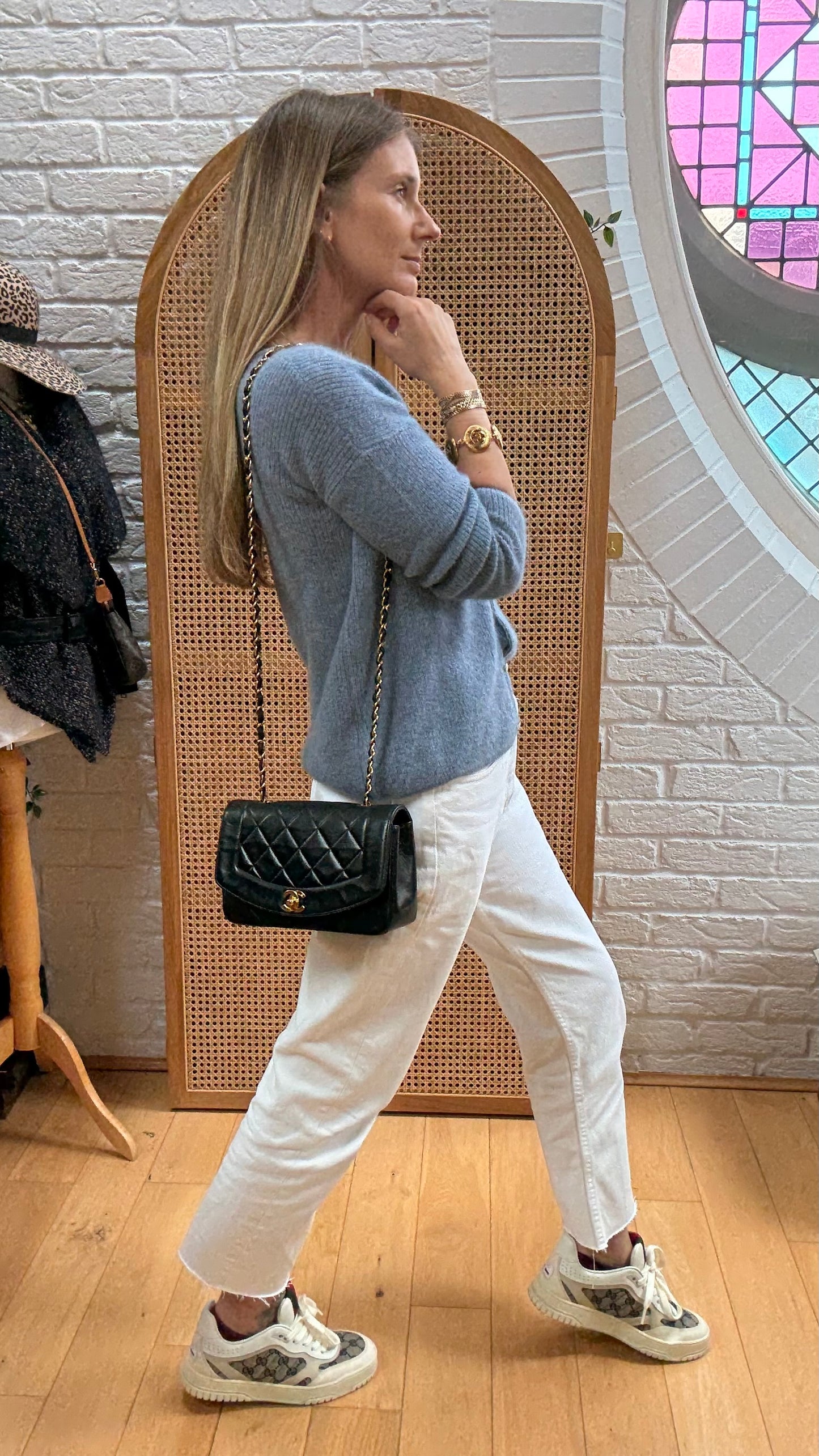 Chanel 1991 Vintage Classic Diana Small