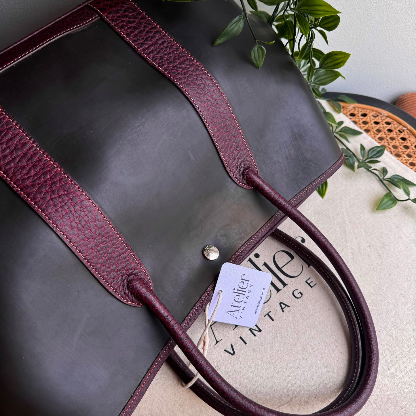 WINNER DRAWN 06/05/24-
May - Hermes Vintage Garden Party Tote Amazonia MM Raffle Giveaway - Gift Card Entry x 1