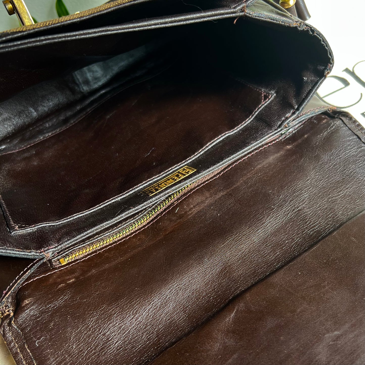 Fendi Zucca Vintage 1980s Cross Body