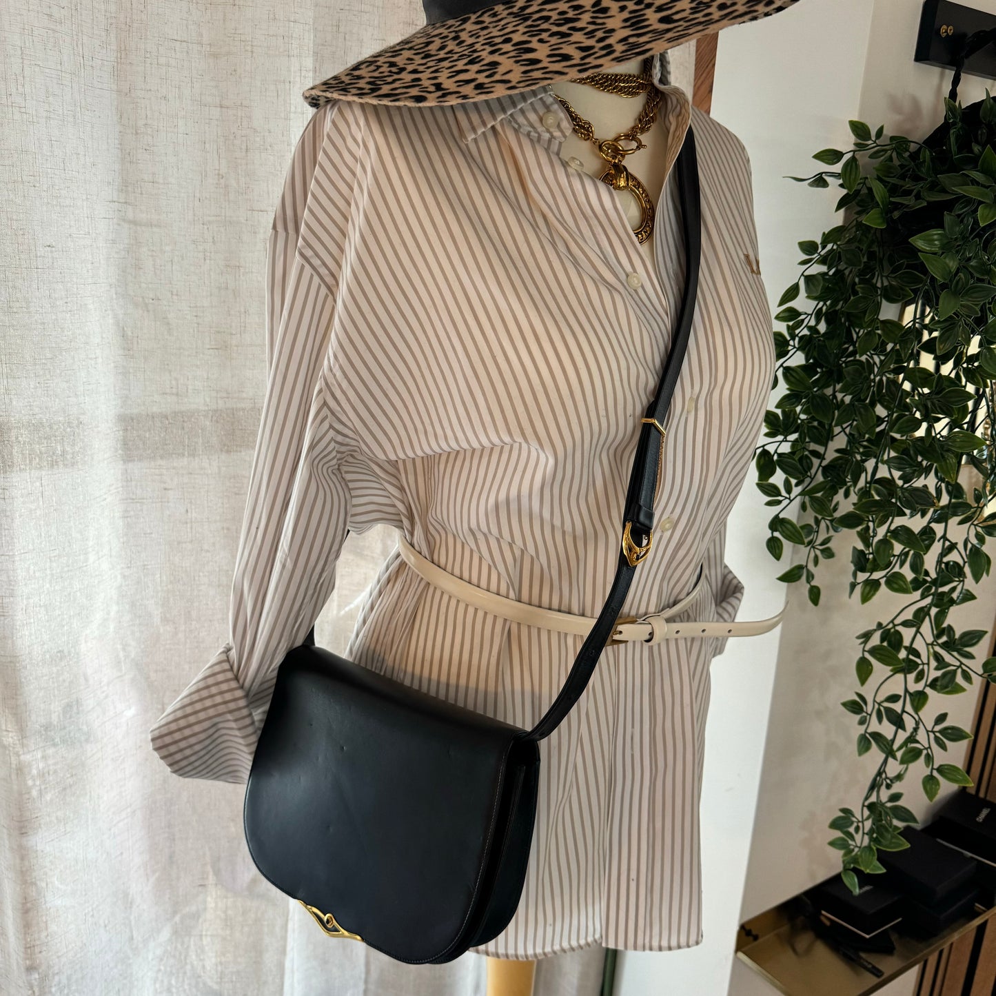 Cartier 1980s Sapphire Collection Shoulder Bag