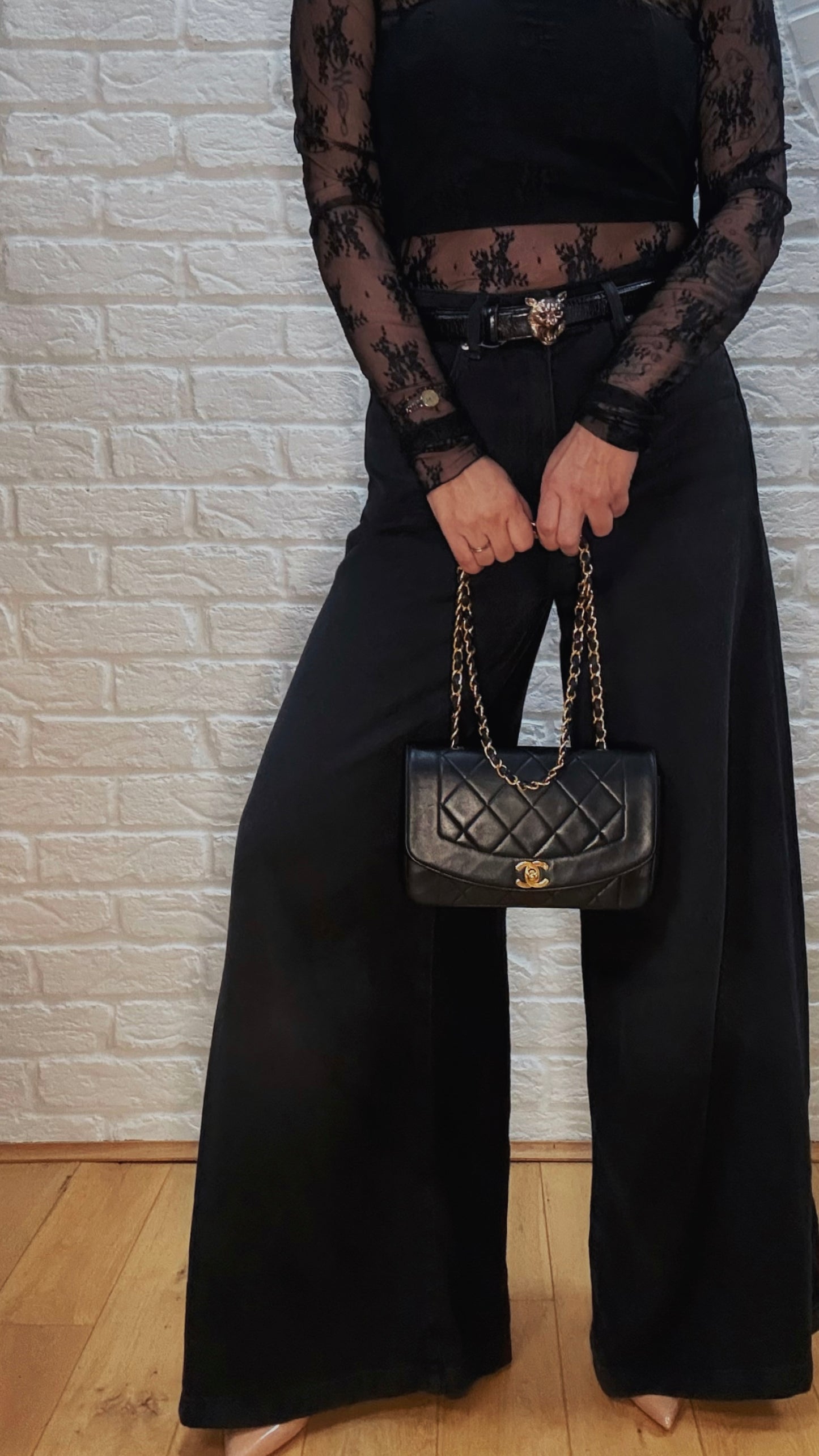 Chanel 1989 Vintage Classic Diana Small