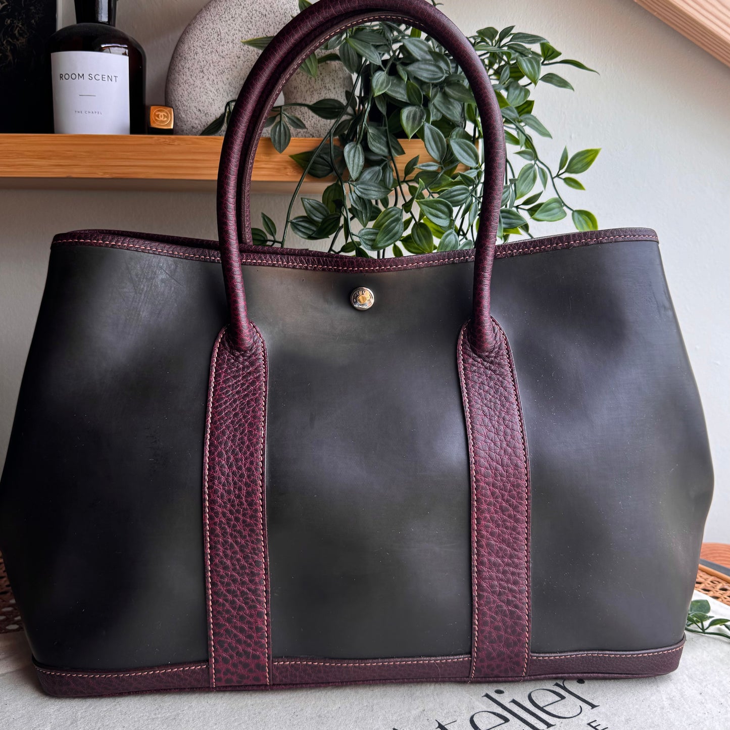 WINNER DRAWN 06/05/24-
May - Hermes Vintage Garden Party Tote Amazonia MM Raffle Giveaway - Gift Card Entry x 1