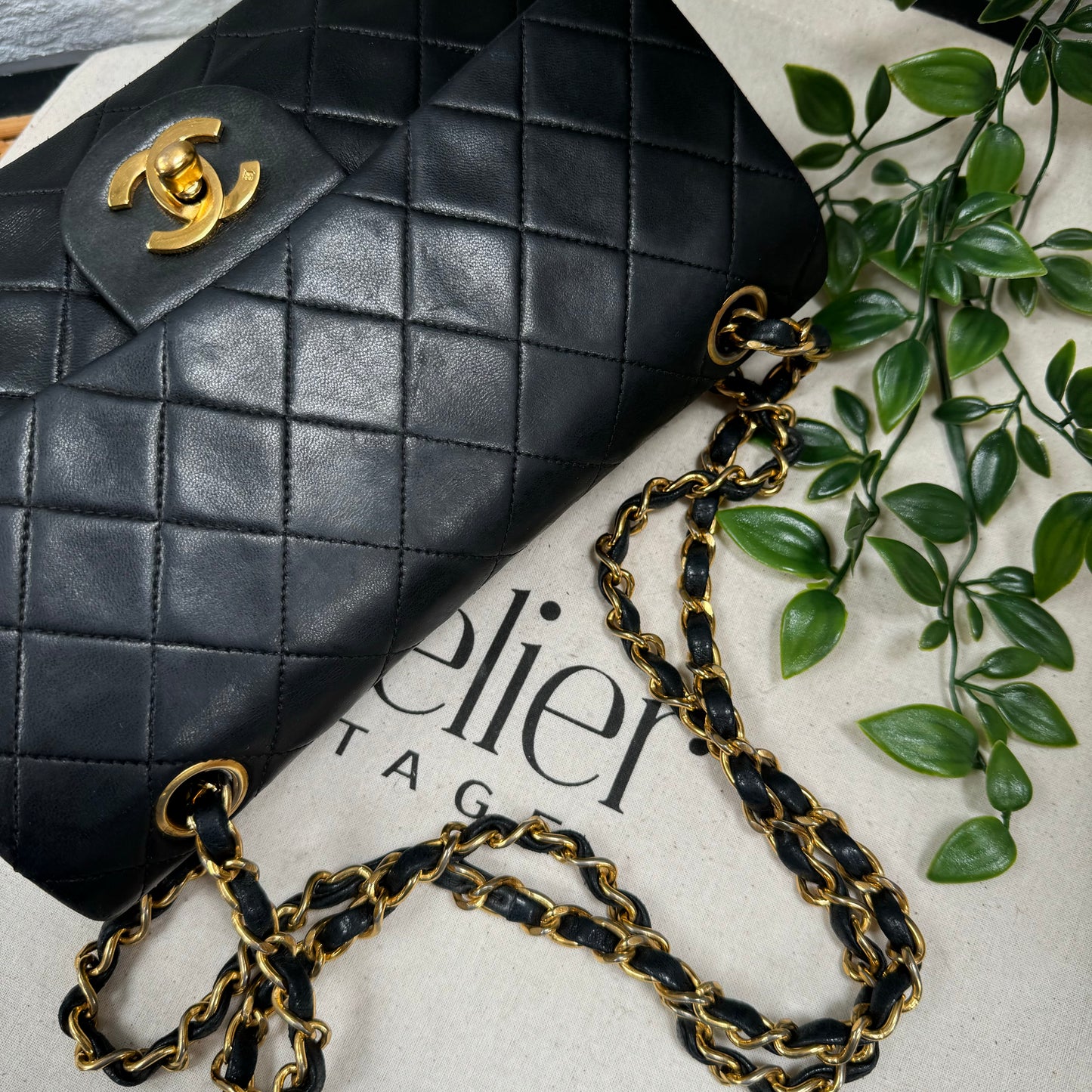 Chanel 1989 Classic Double Flap Small