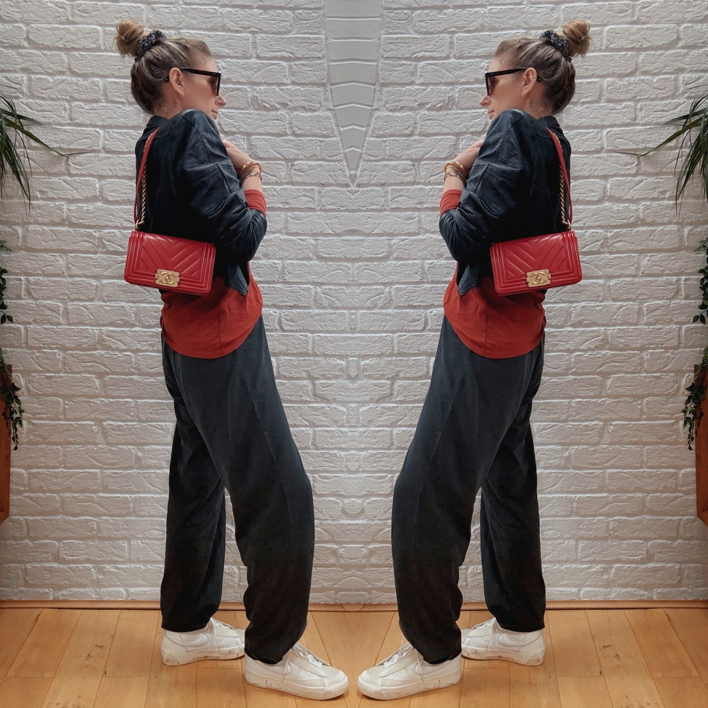 Chanel 2016 Le Boy Caviar Small