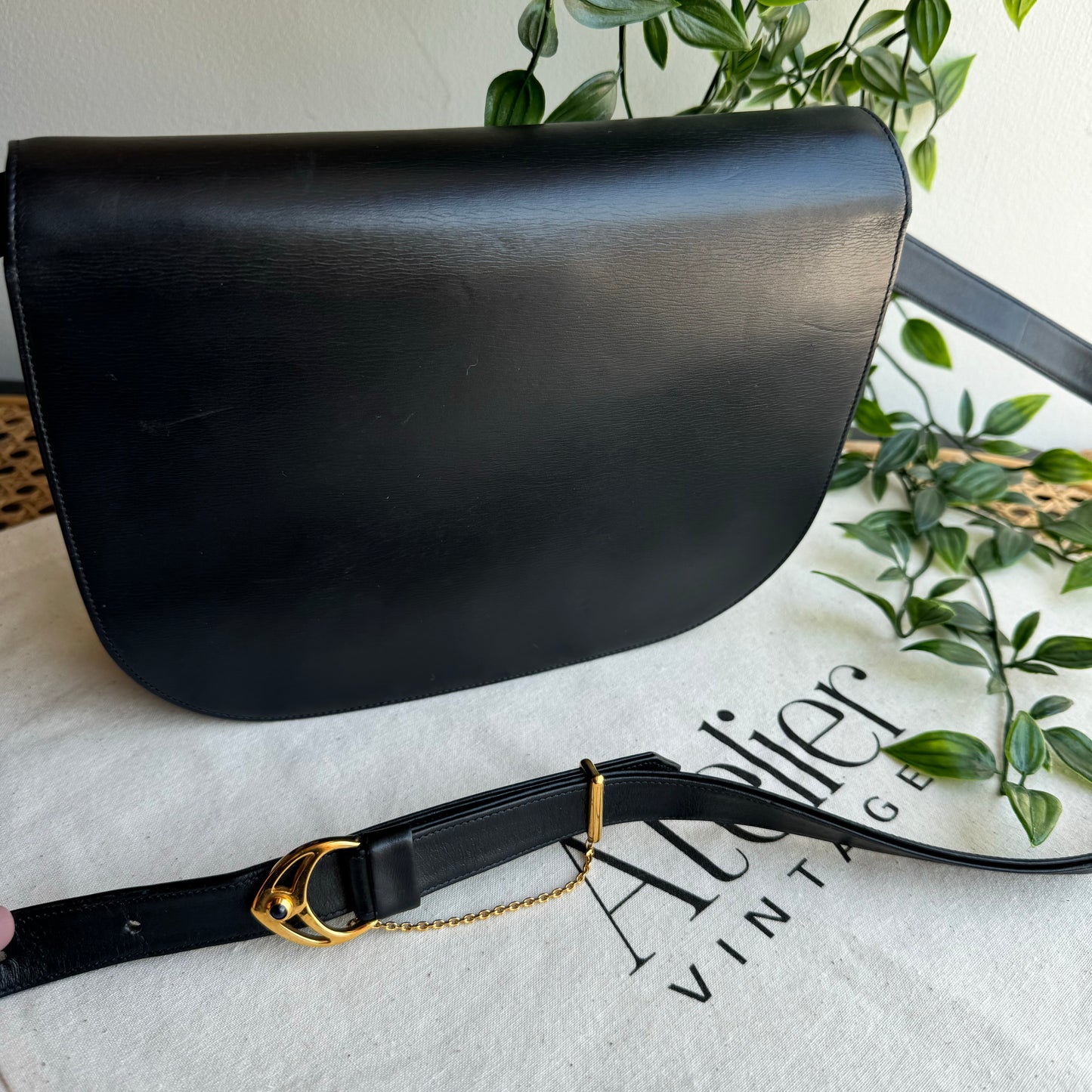 Cartier 1980s Sapphire Collection Shoulder Bag