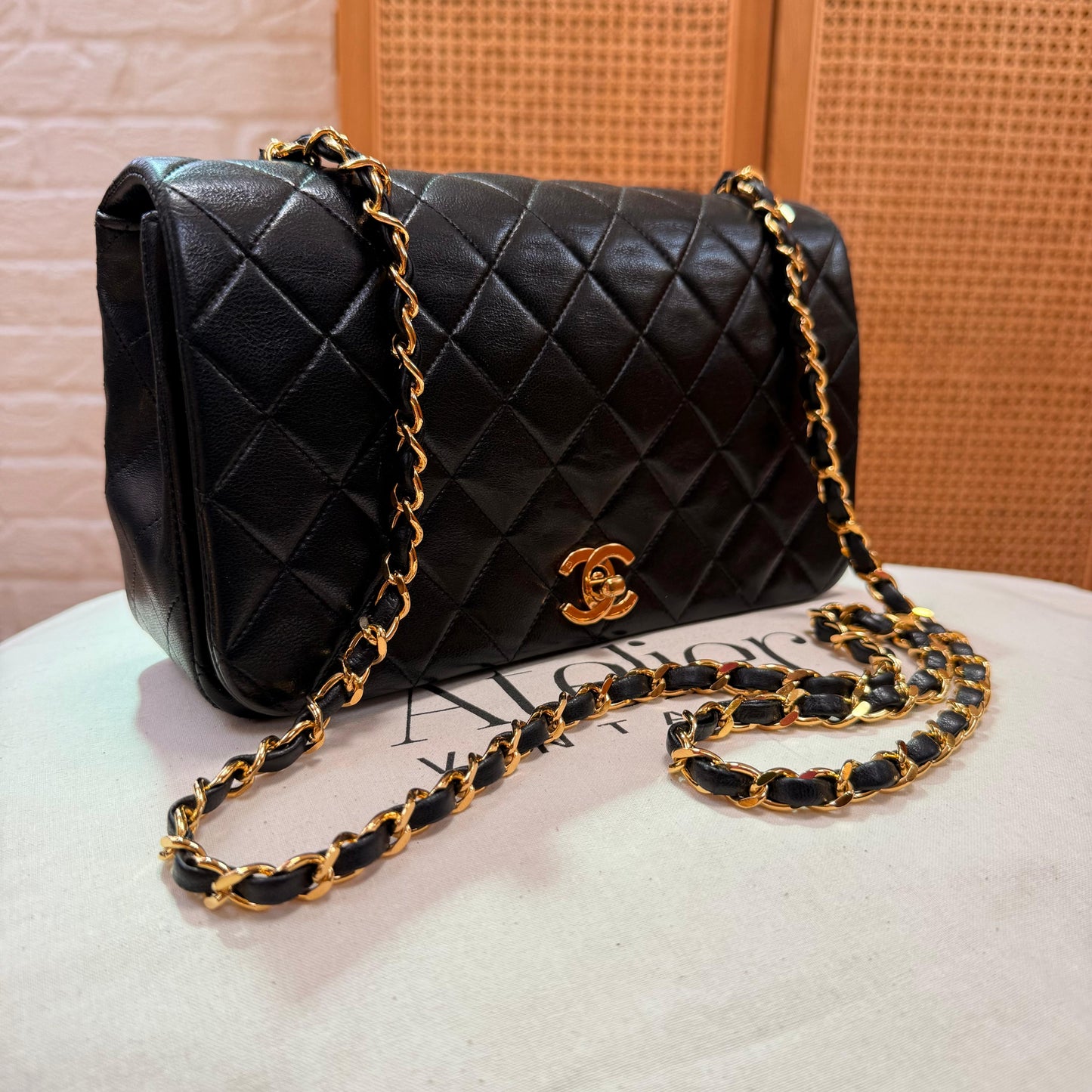 Chanel 1989 Classic Medium Rectangle Full Flap