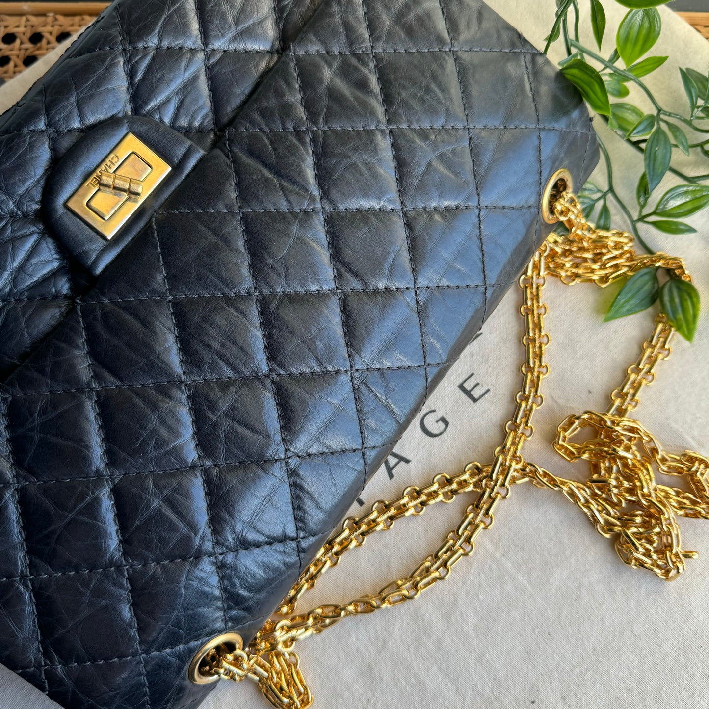 Chanel 2000s Double Flap Reissue 227 Medium