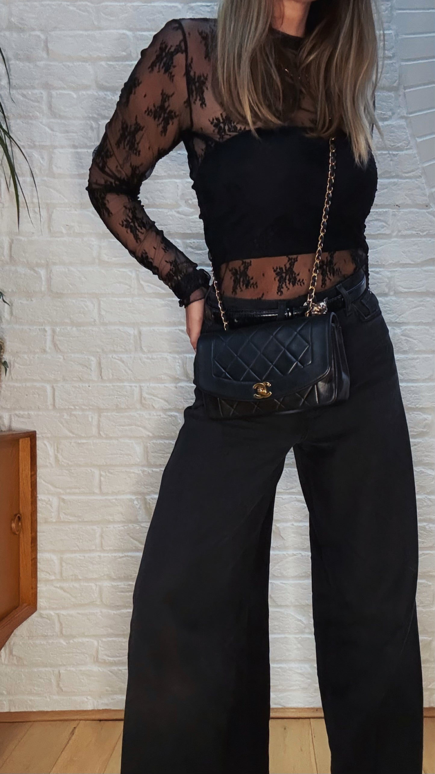 Chanel 1989 Vintage Classic Diana Small