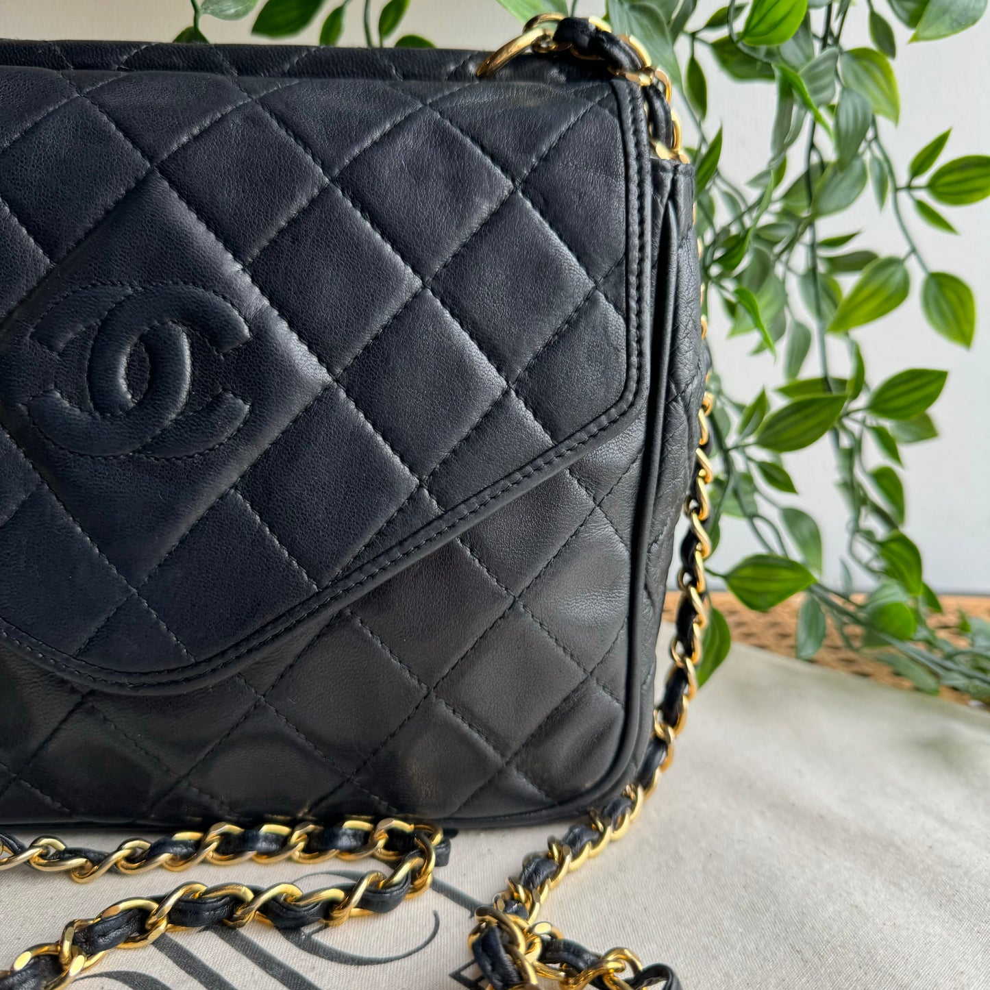 Chanel 1989 Envelope Flap Shoulder Bag