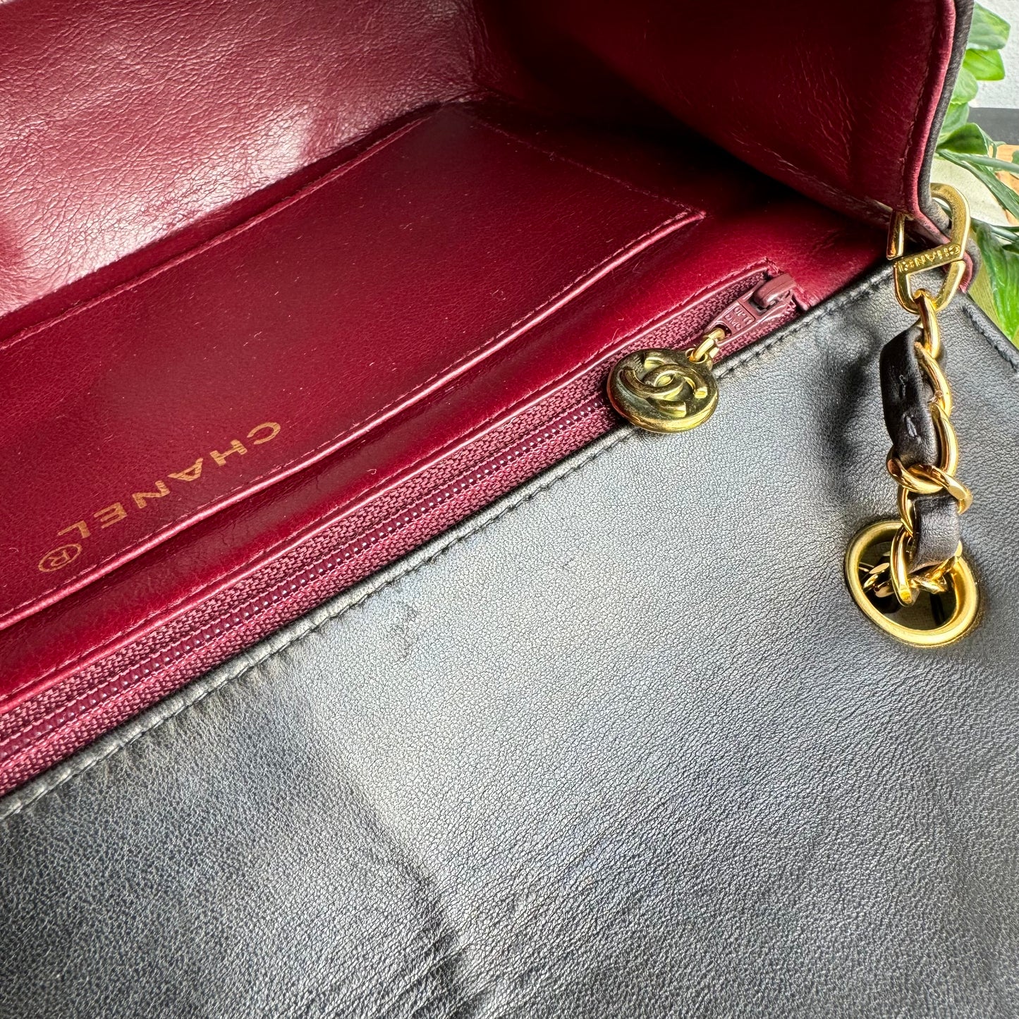 Chanel 1991 Vintage Classic Medium Diana