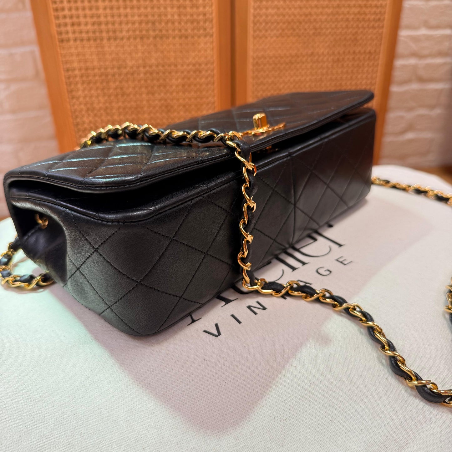 Chanel 1989 Classic Medium Rectangle Full Flap
