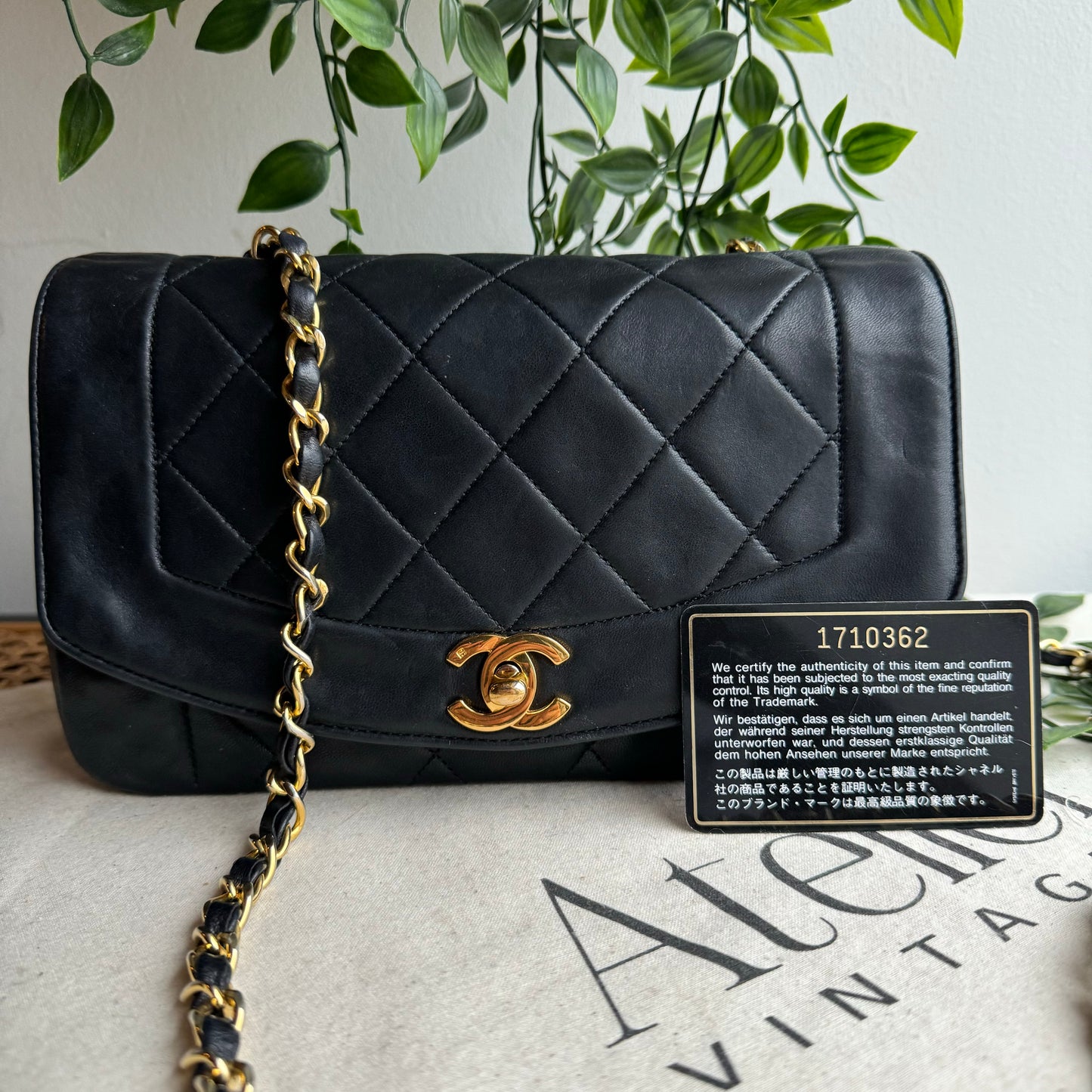 Chanel 1989 Vintage Classic Diana