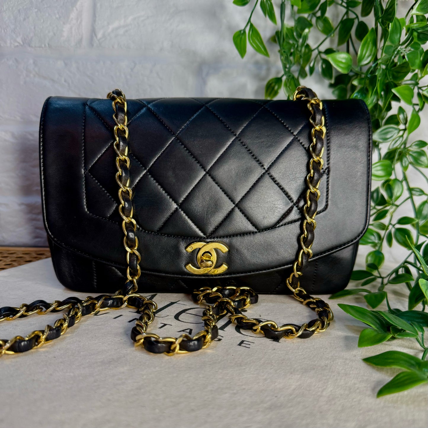 Chanel 1989 Vintage Classic Diana Small