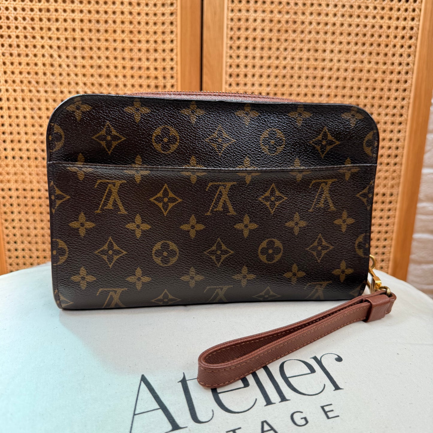 Louis Vuitton 2003 Orsay Clutch with removable wrist strap