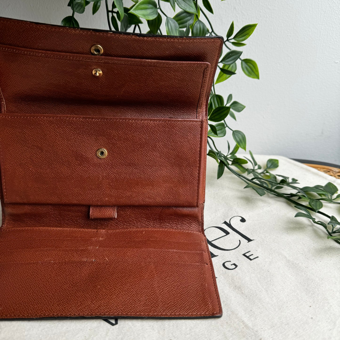 Louis Vuitton 1996 International Long Purse