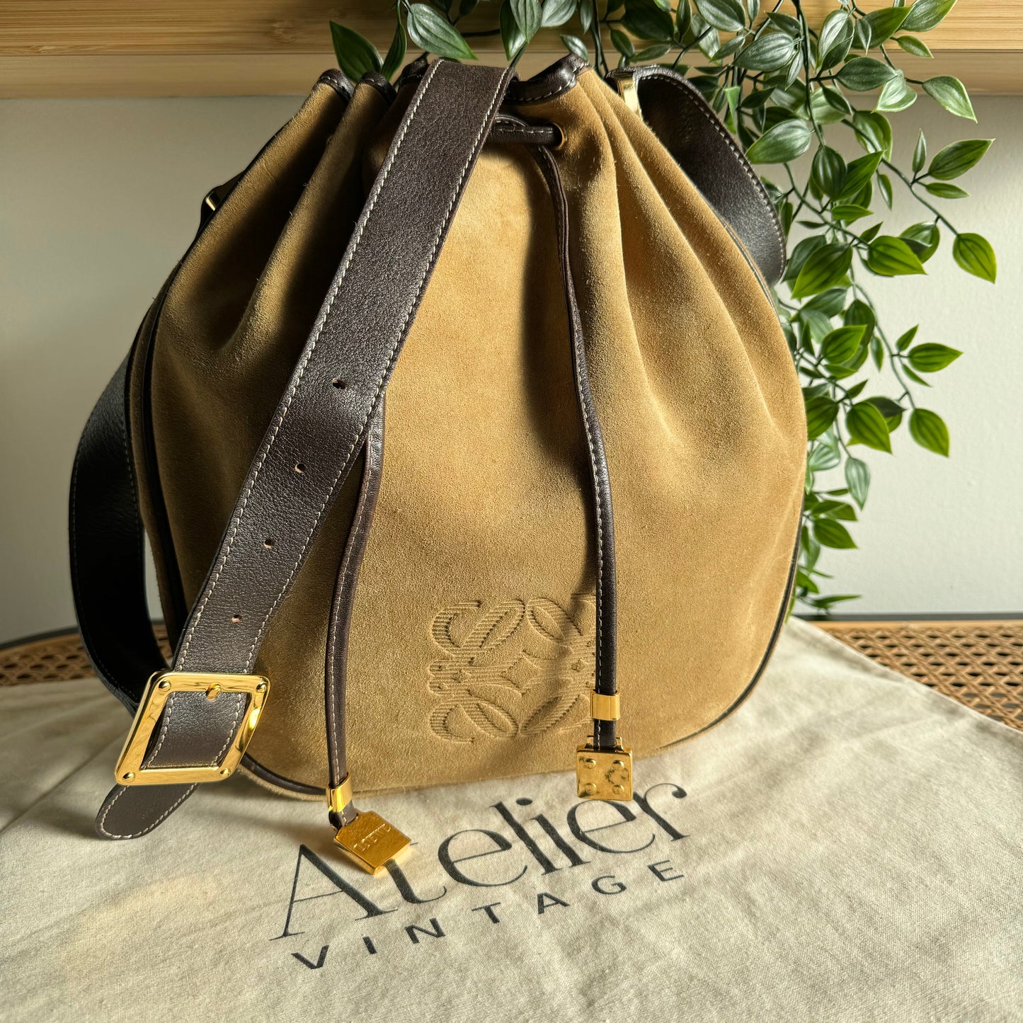 Loewe Cross Body Bucket Bag