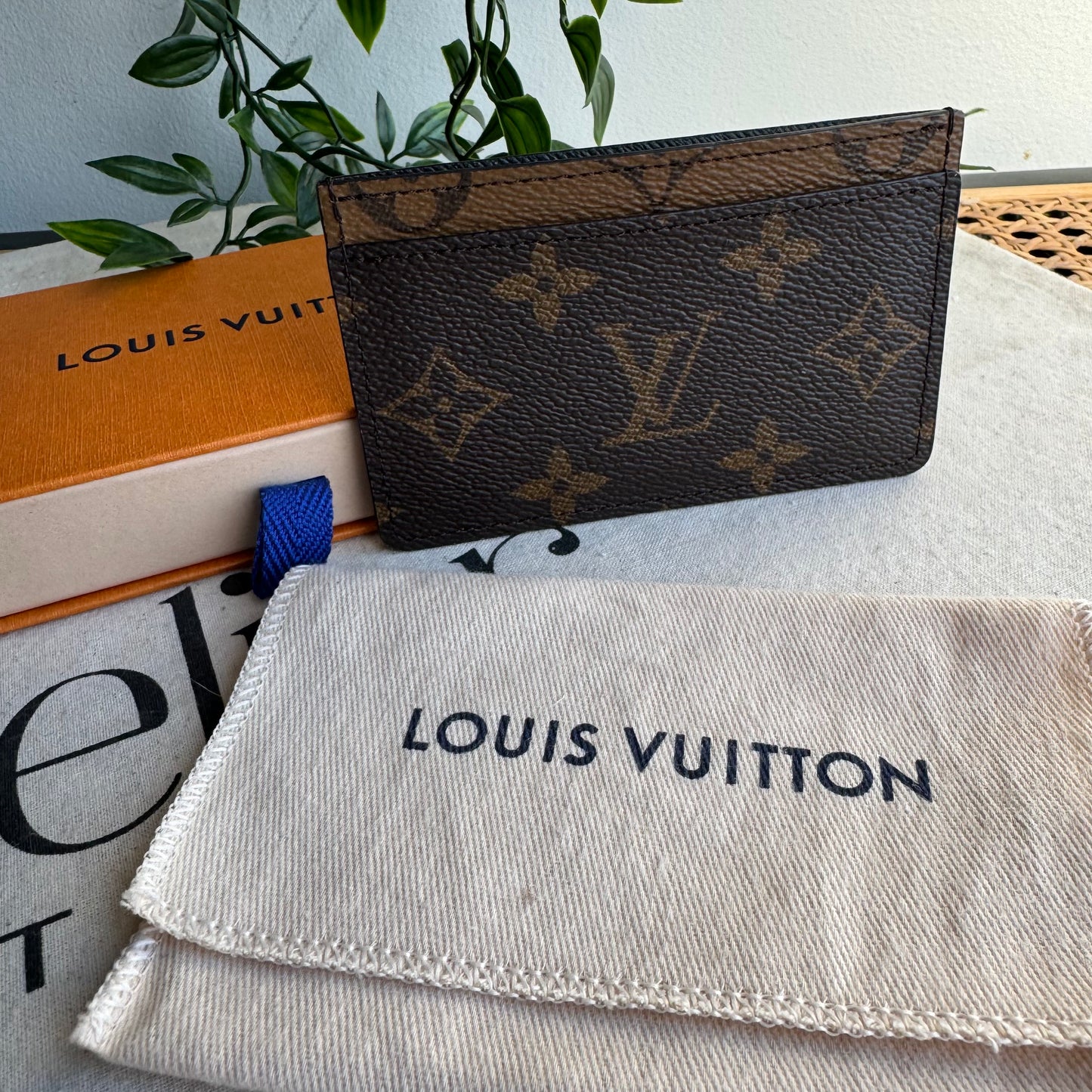 Louis Vuitton Reverse Monogram Card Holder