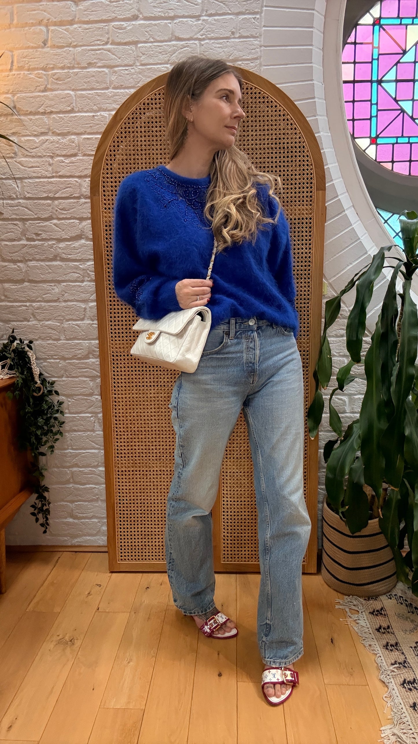 Chanel Rare 1989 Classic Double Flap Medium in Ivory