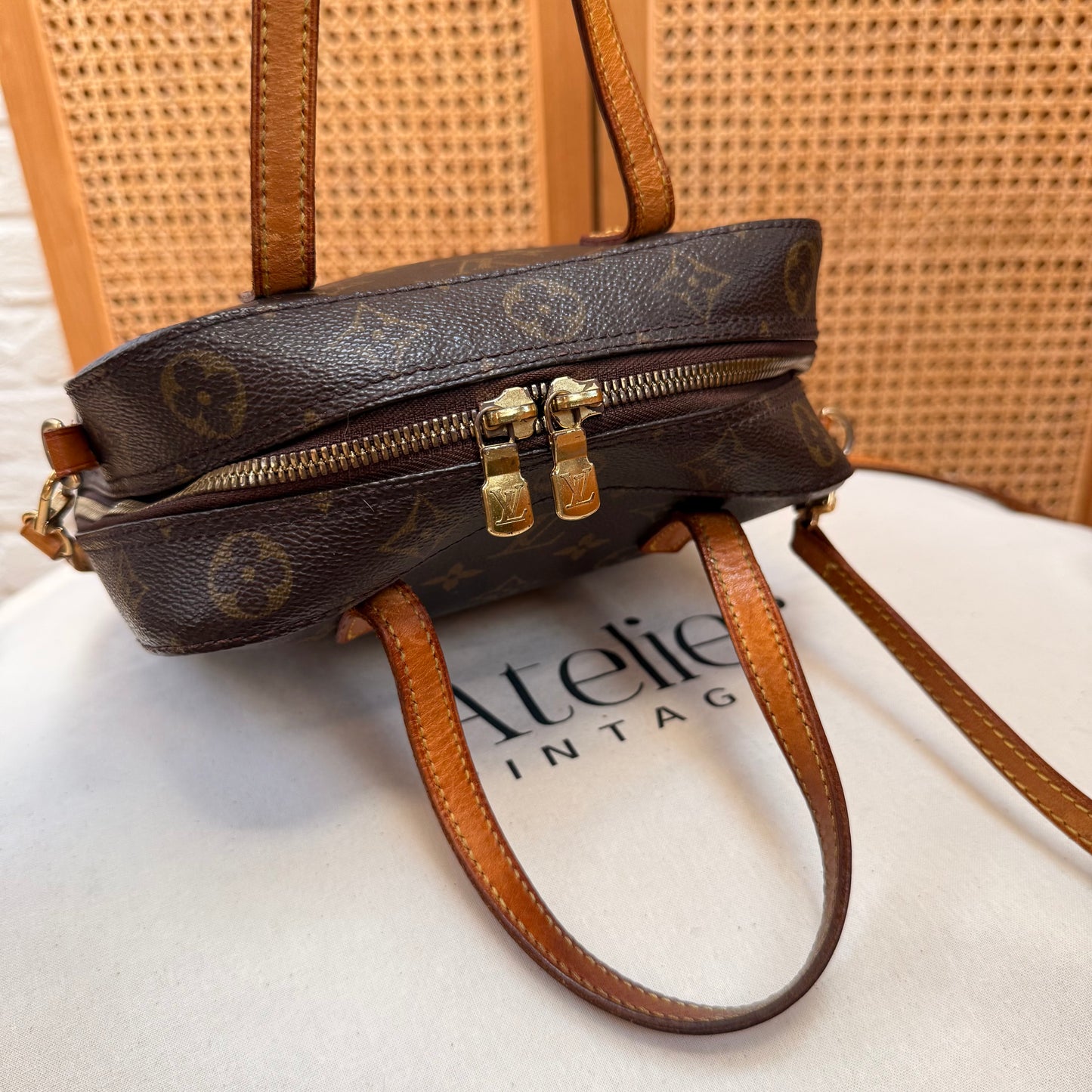 Louis Vuitton 2002 Monogram Spontini Two Way