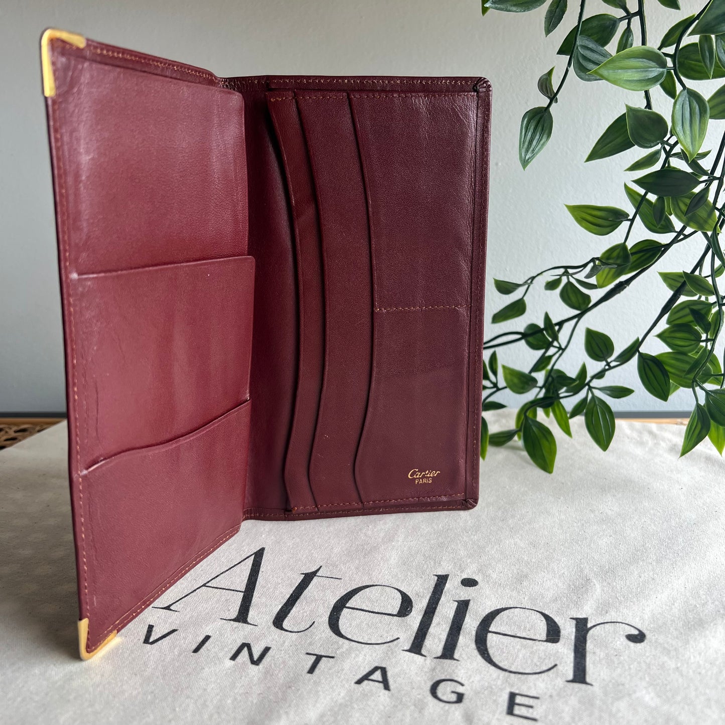Cartier Vintage Long Purse/ Passport Holder