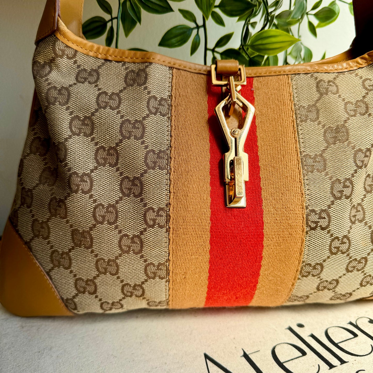 Gucci Jackie 1961 Canvas & Leather