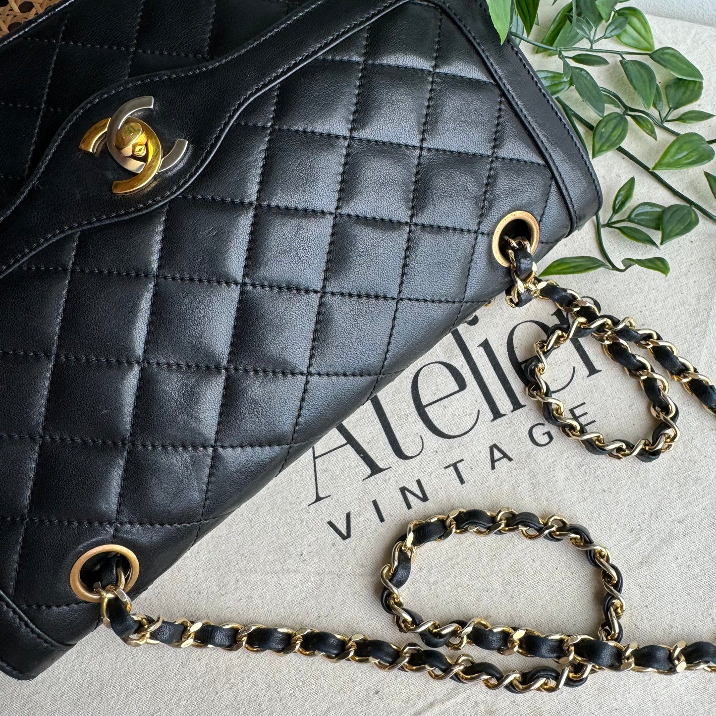 Chanel 1991 Limited Edition Paris Double Flap Medium