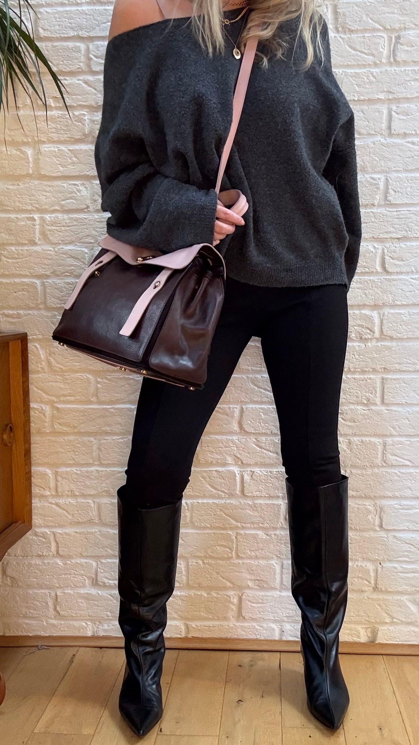 Saint Laurent ‘Muse II’ Two Way Bag Rare Bicolor