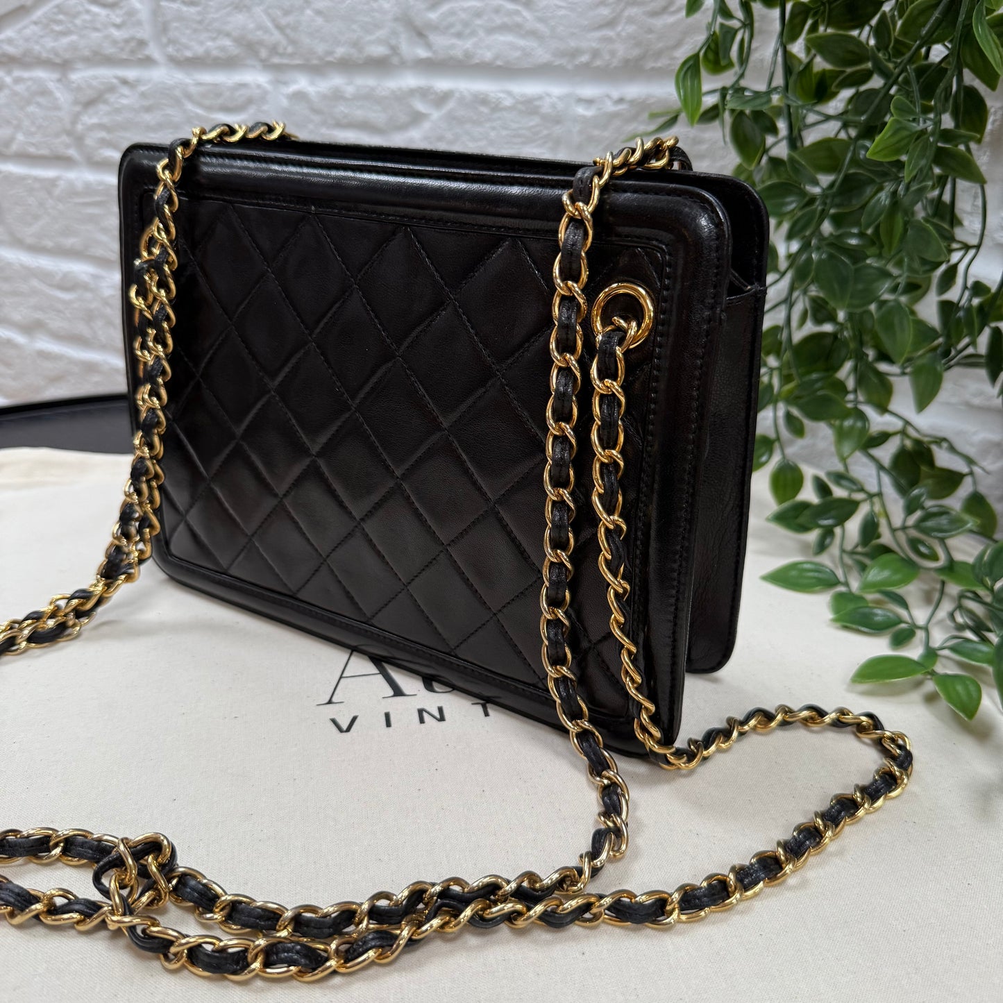 Chanel 1989 Cross Body Tassel Mini zip Tote
