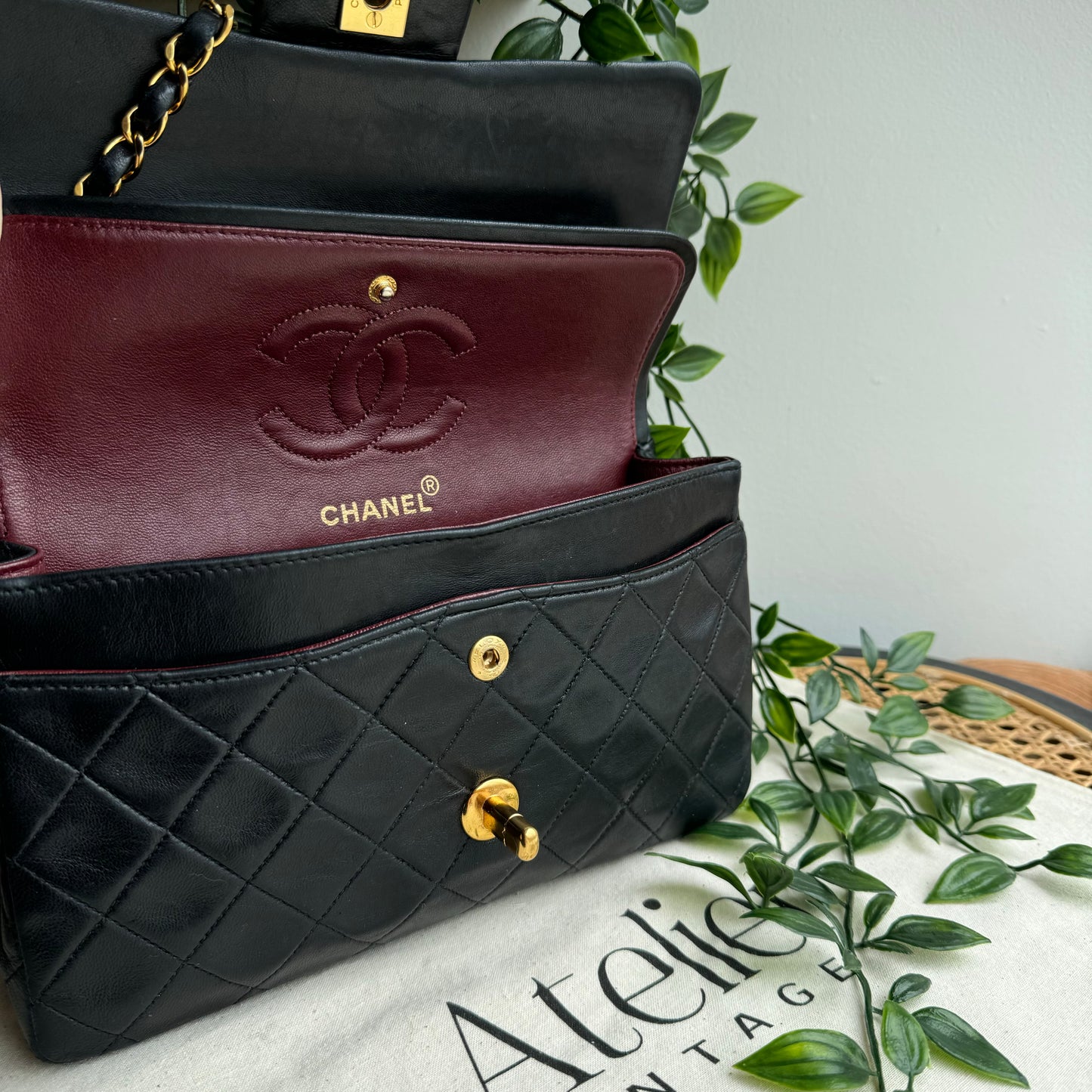 Chanel 1991 Classic Double Flap Small