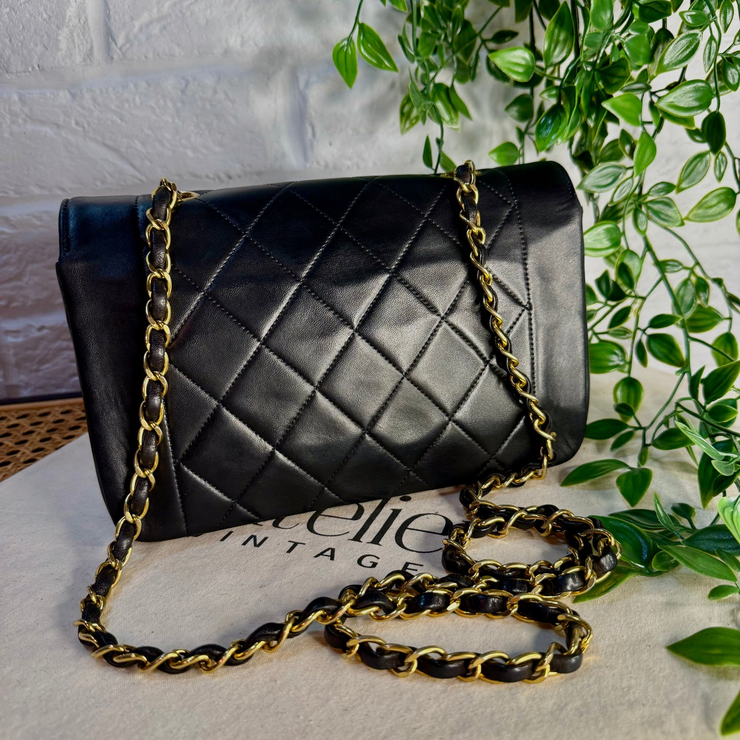Chanel 1989 Vintage Classic Diana Small