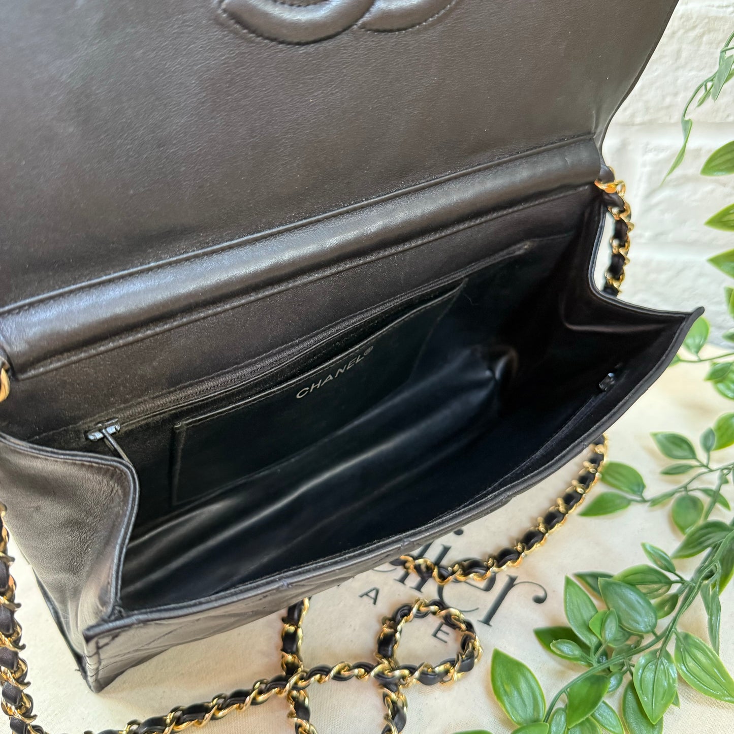 Chanel Early 1980s Quilted Lambskin Single Flap
