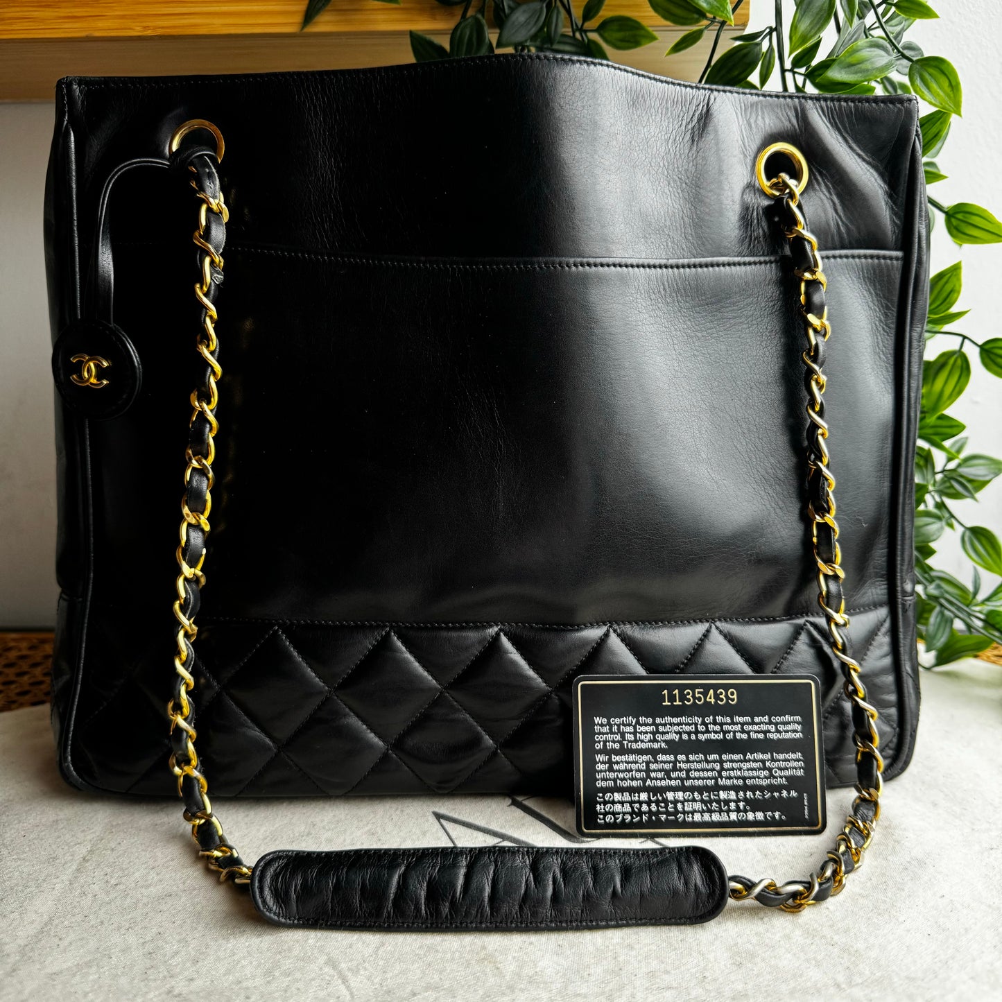 Chanel 1989 CC Charm Tote