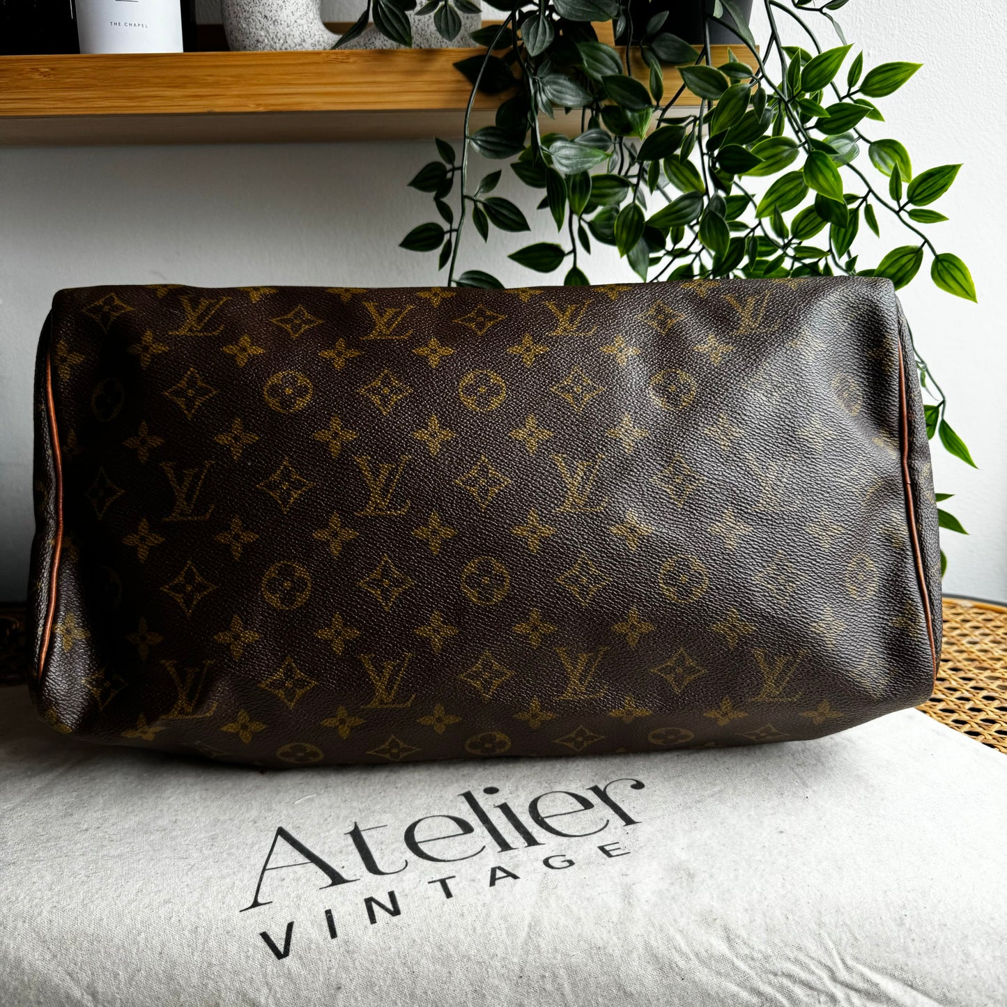 Louis Vuitton Early 1980s Speedy 35