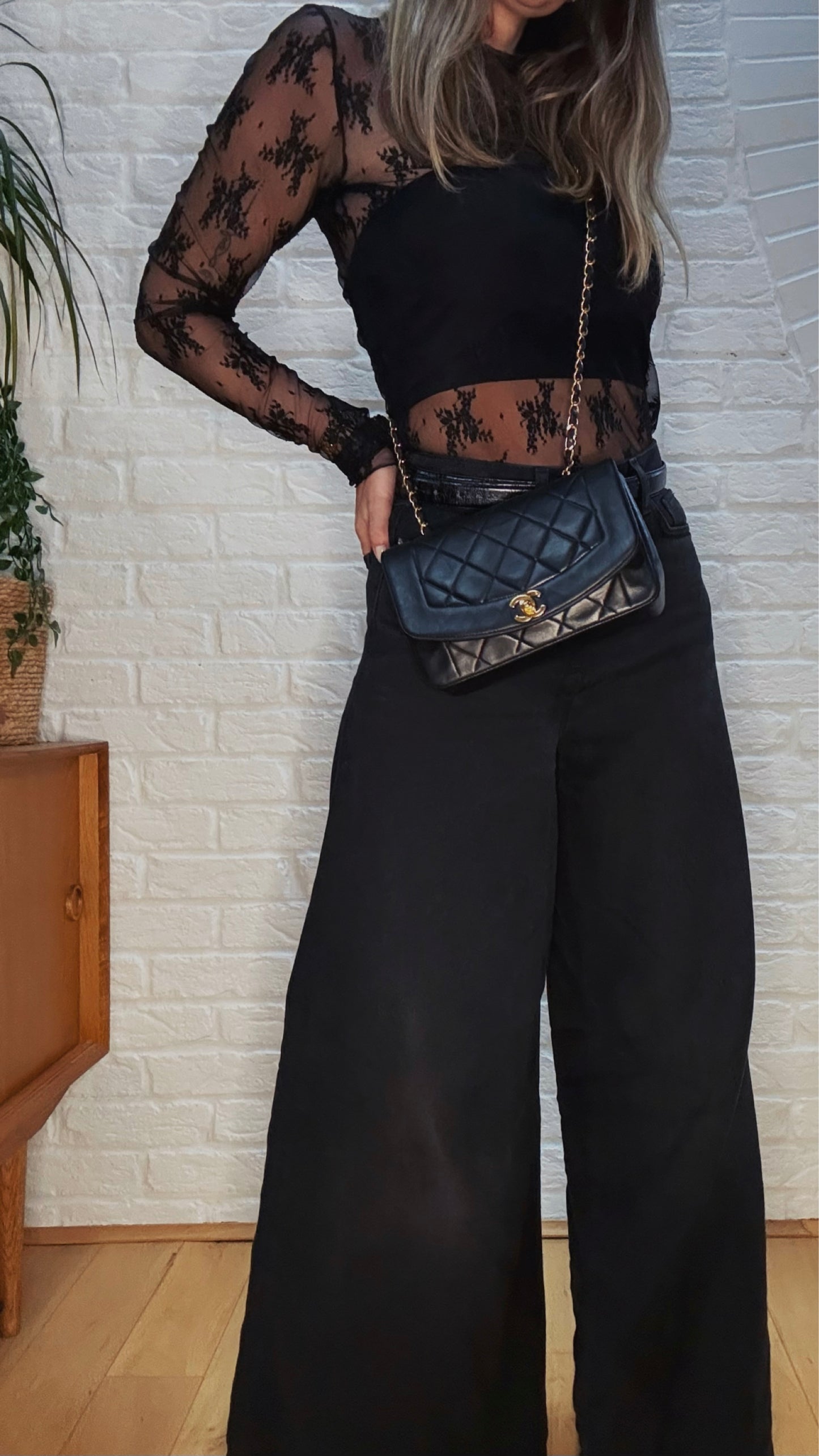 Chanel 1989 Vintage Classic Diana Small