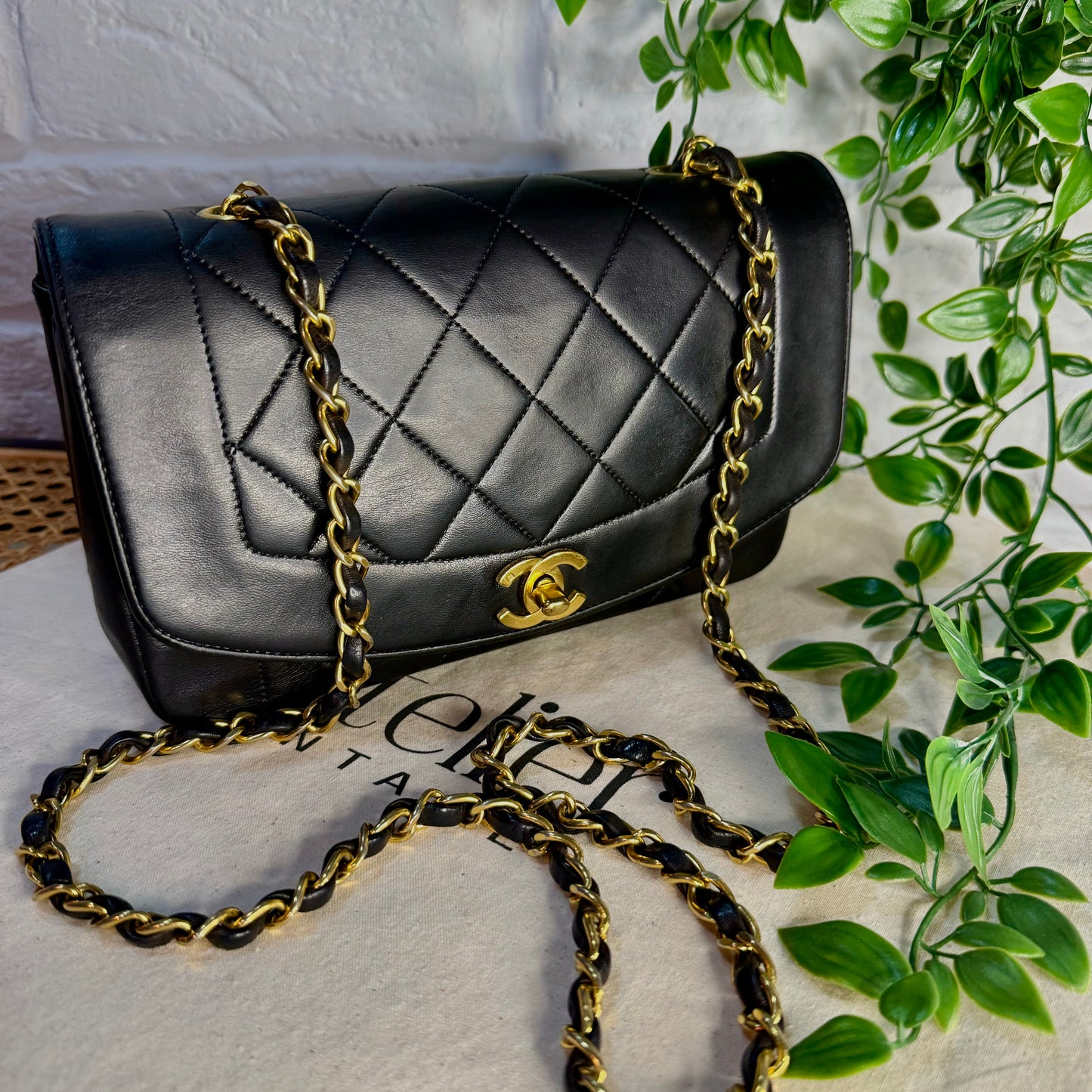 Chanel 1989 Vintage Classic Diana Small
