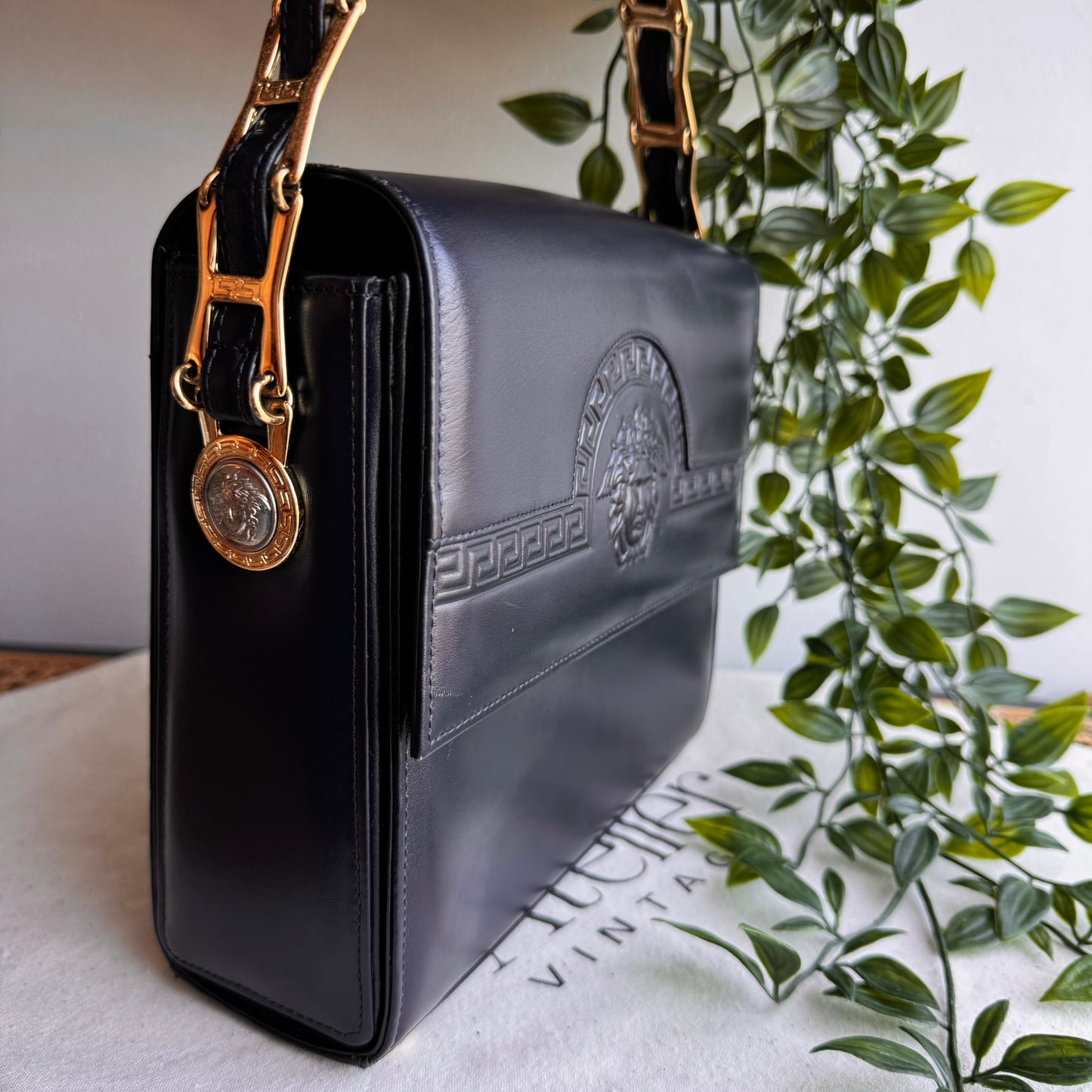 Versace Vintage Medusa Cross Body Bag
