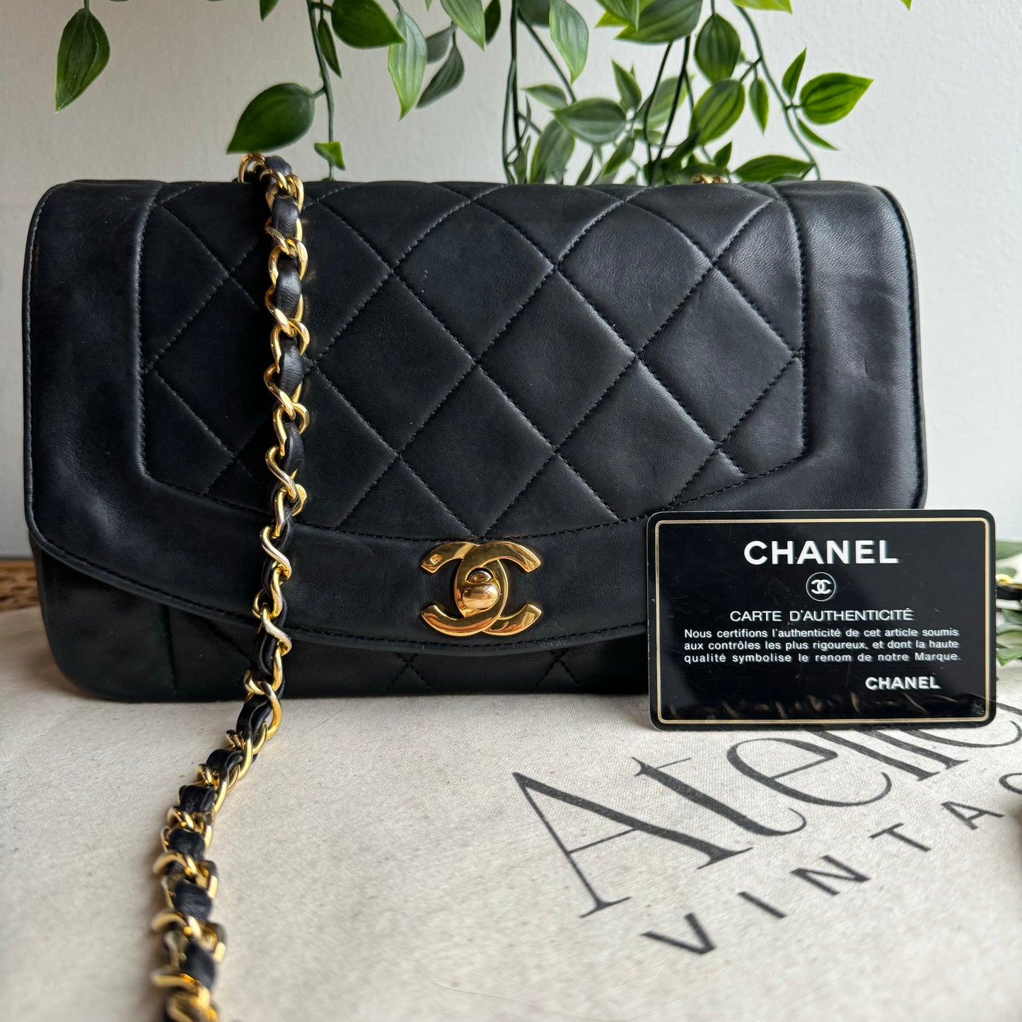 Chanel 1989 Vintage Classic Diana