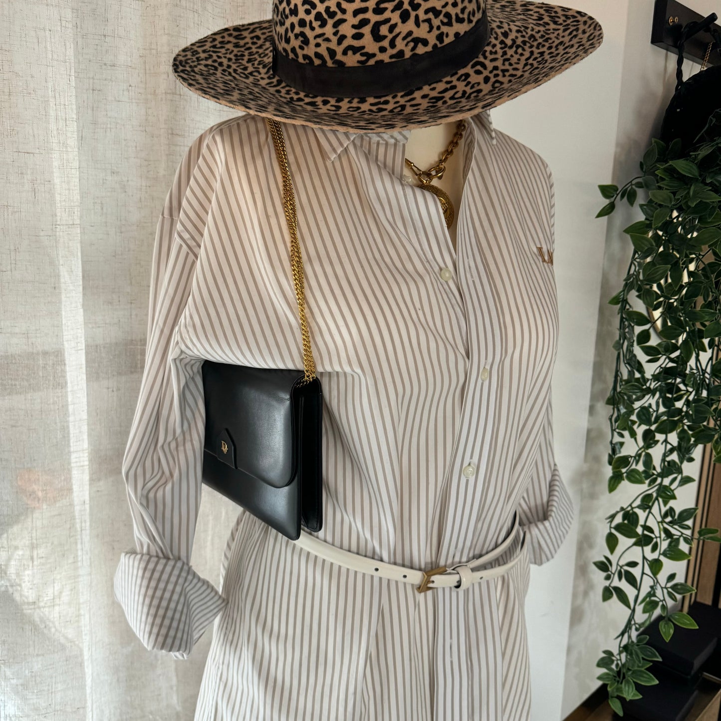 Dior 1980s Vintage Chain Strap Bag