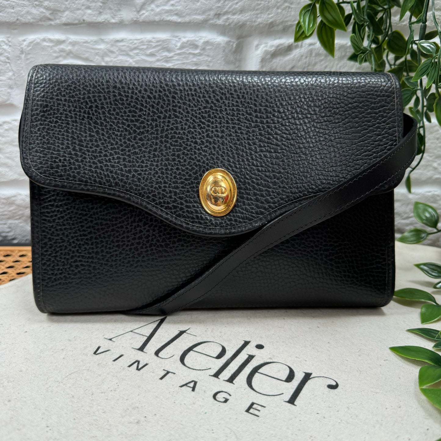 Dior 1980s Vintage Two Way Bag