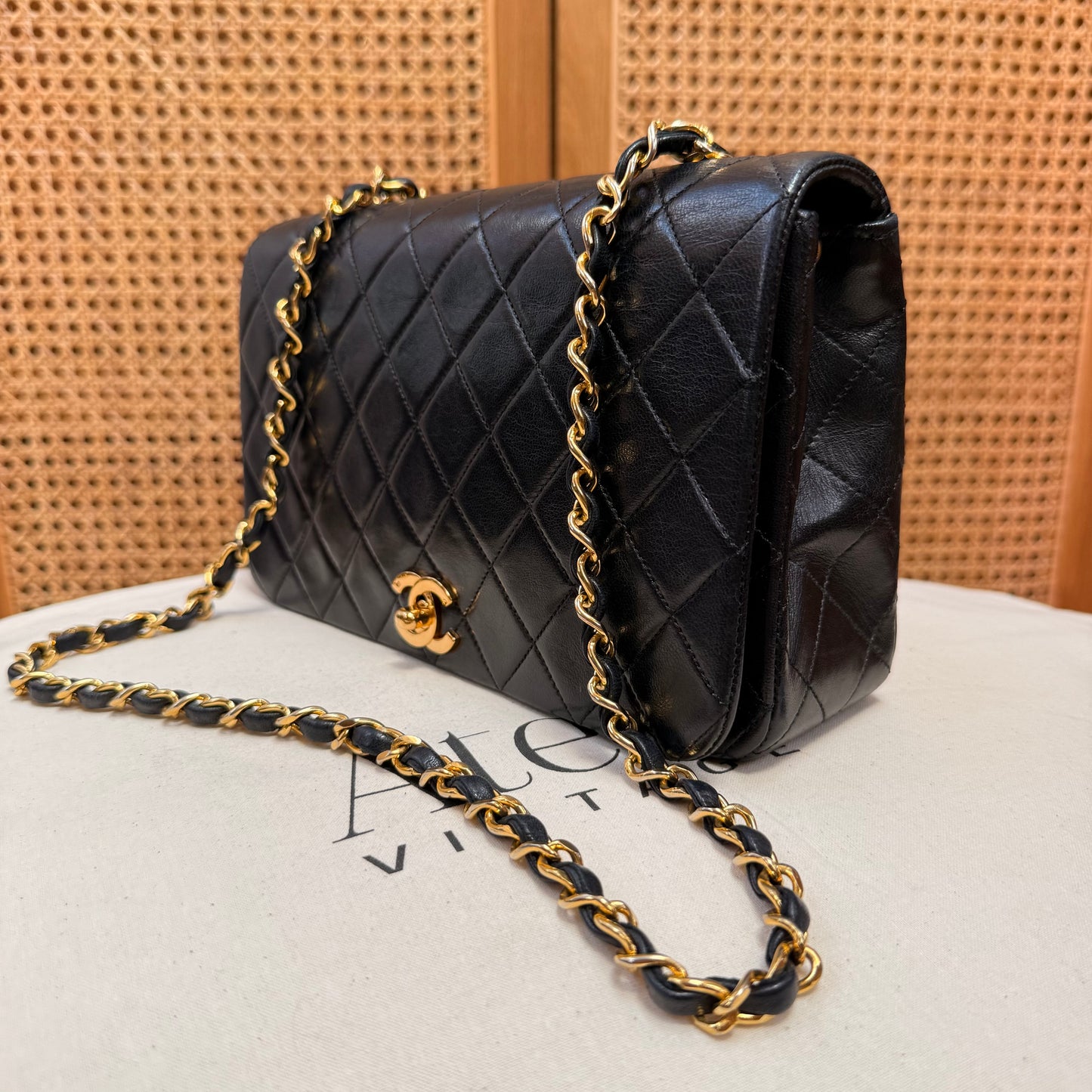 Chanel 1989 Classic Medium Rectangle Full Flap