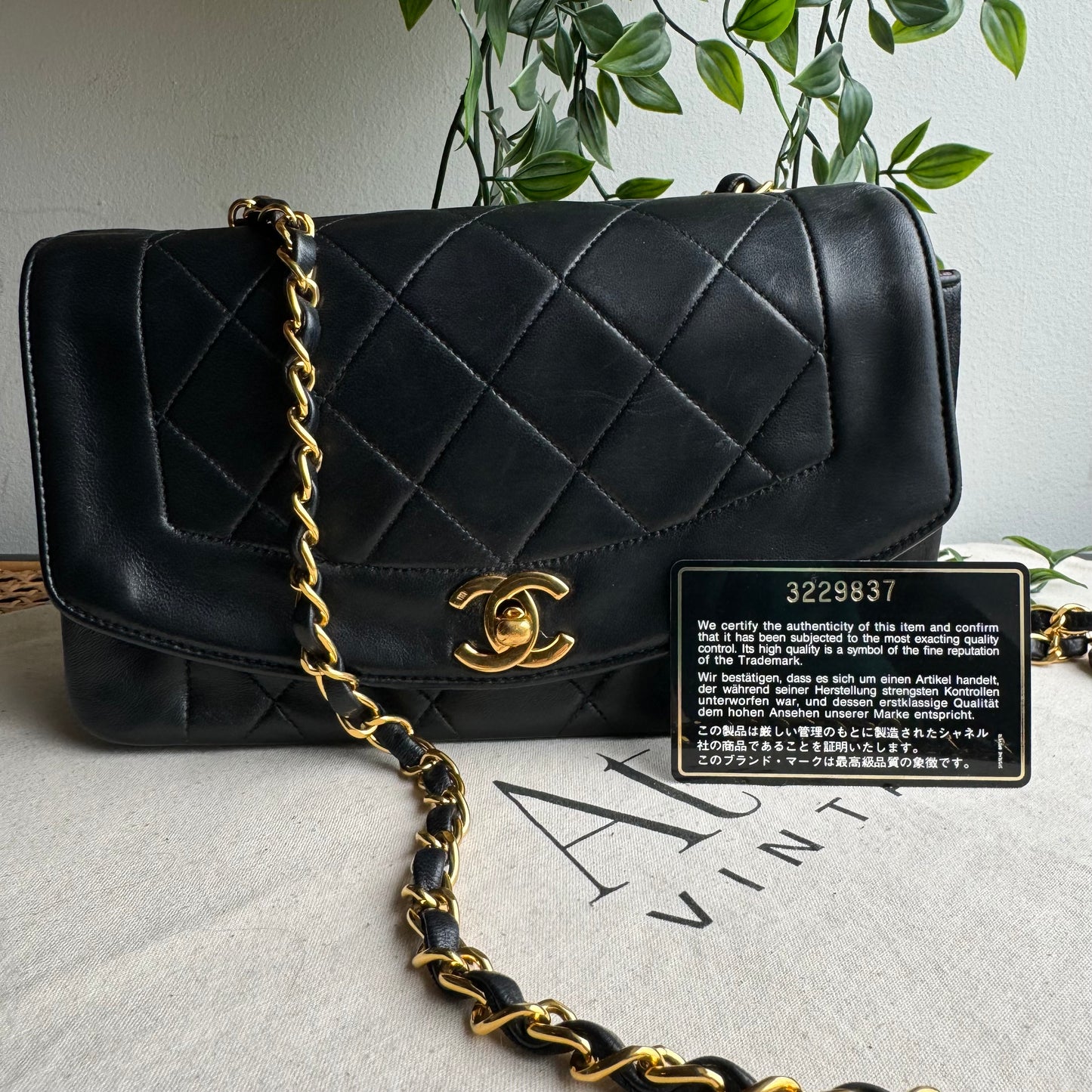 Chanel 1991 Vintage Classic Diana