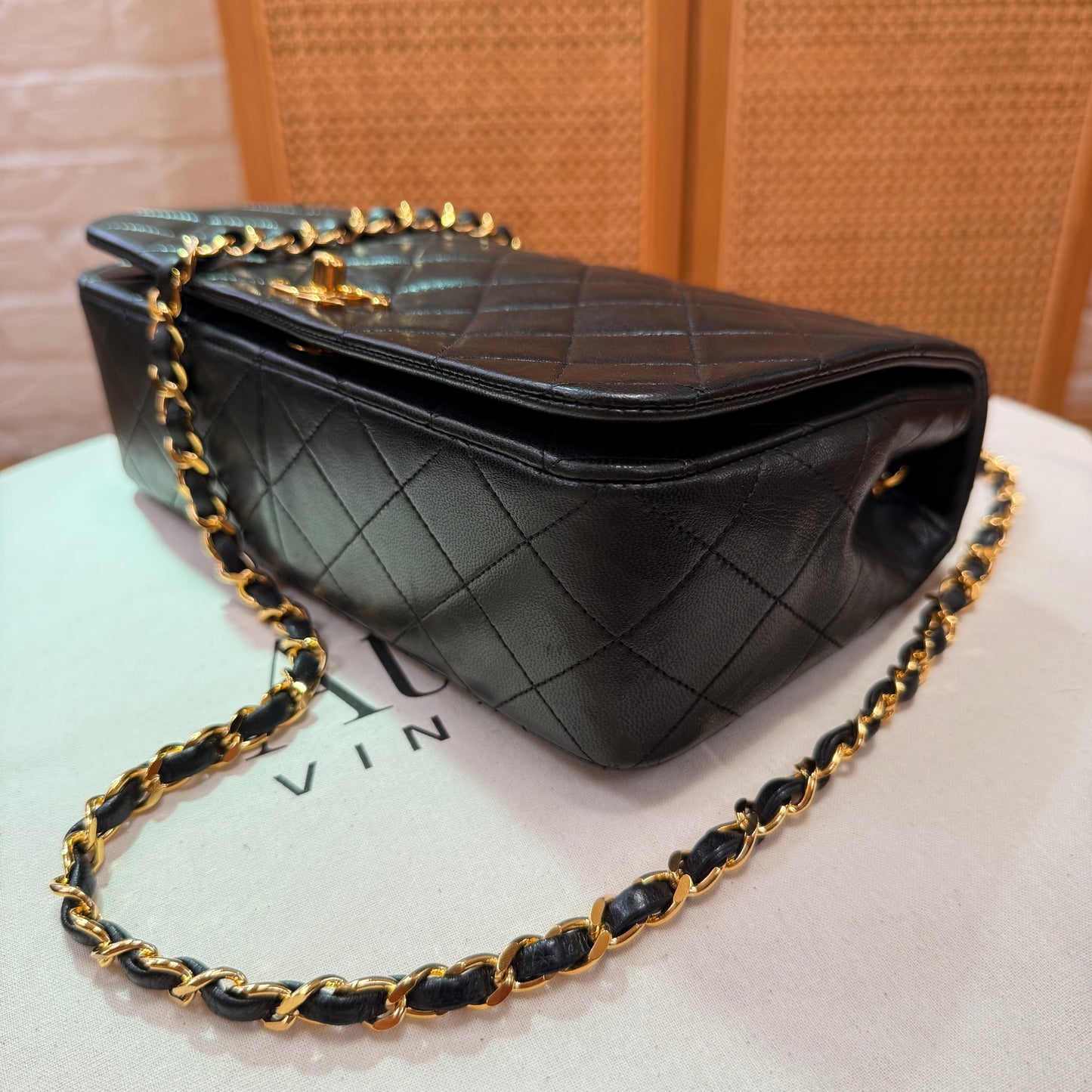 Chanel 1989 Classic Medium Rectangle Full Flap