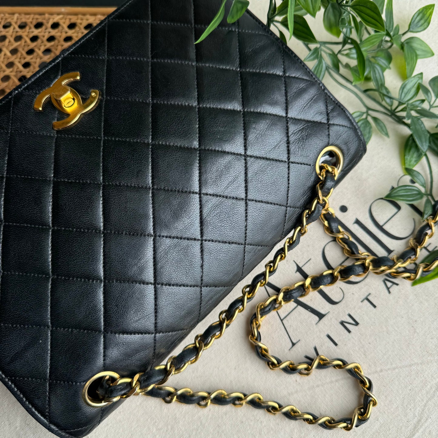 Chanel 1980s Square Full Flap